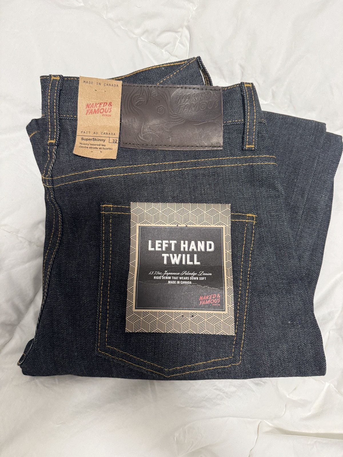 Naked & Famous Naked & Famous Denim Super Skinny Size US 32 / EU 48 - 3 Thumbnail