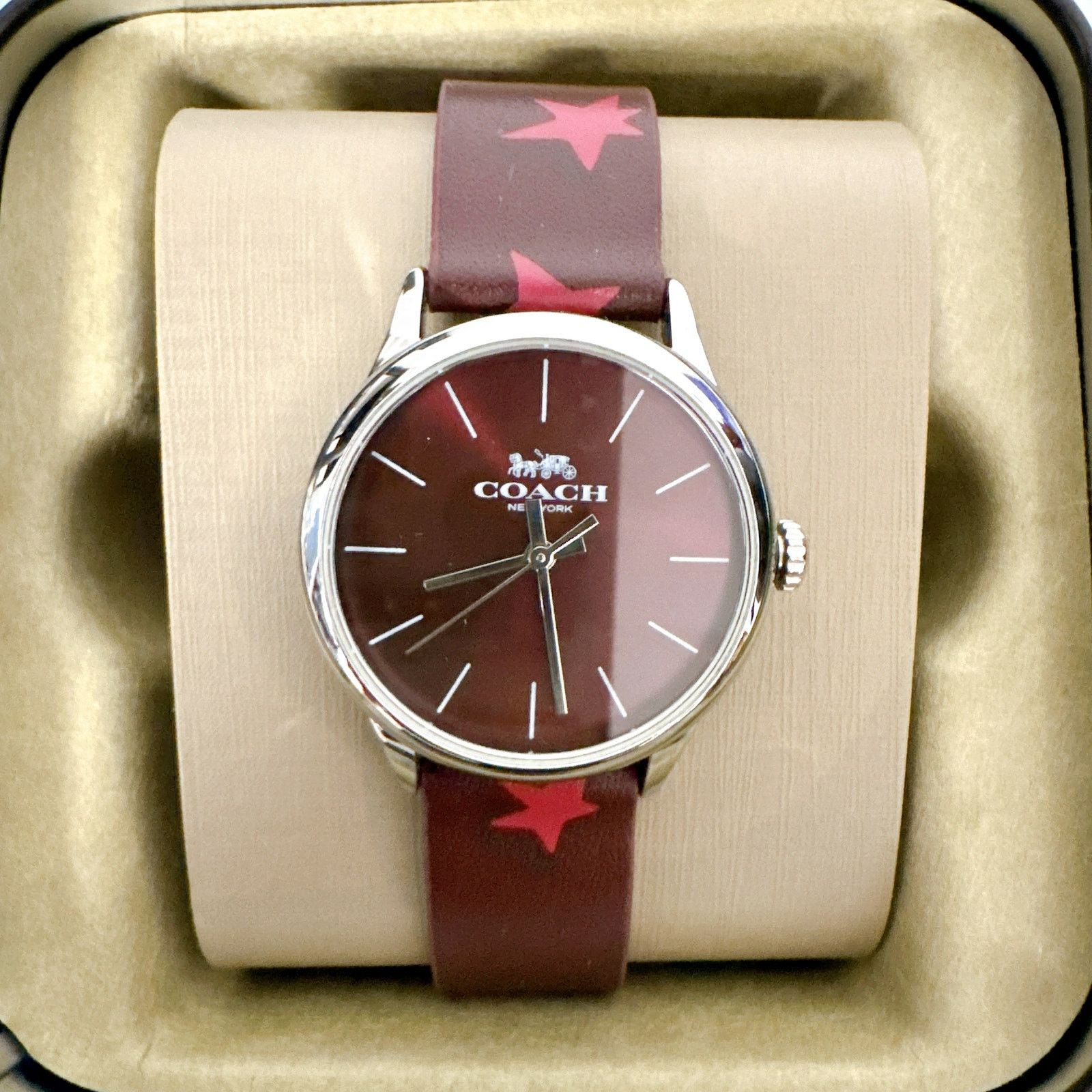 Coach Coach W1546 Ruby Watch, 32mm OXBLOOD Size ONE SIZE - 1 Thumbnail