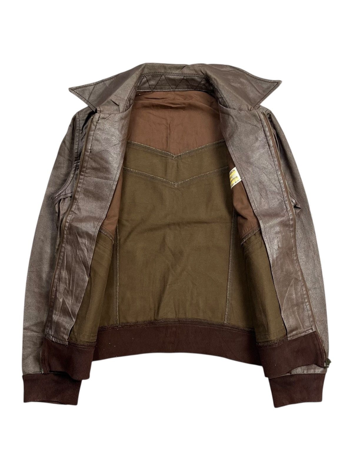 Japanese Brand 2000s Phenomenon Beyond - Apocalypse Style Waxed Jacket Size US M / EU 48-50 / 2 - 2 Thumbnail
