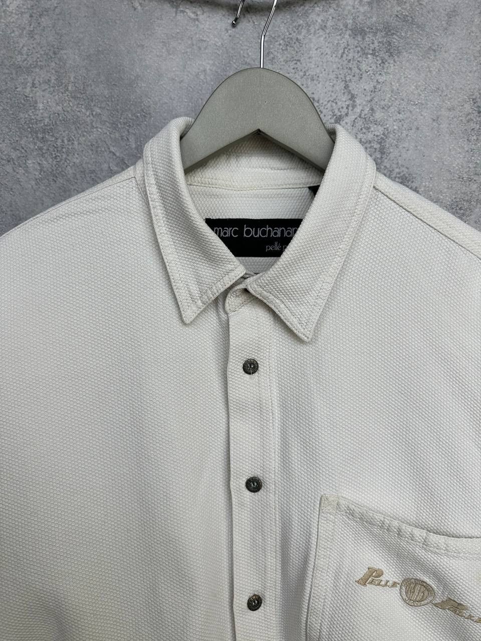 Marc Buchanan Pelle Pelle Marc Buchanan Cropped Waffle Cotton Jacket Y2K Size XL / US 12-14 / IT 48-50 - 4 Thumbnail