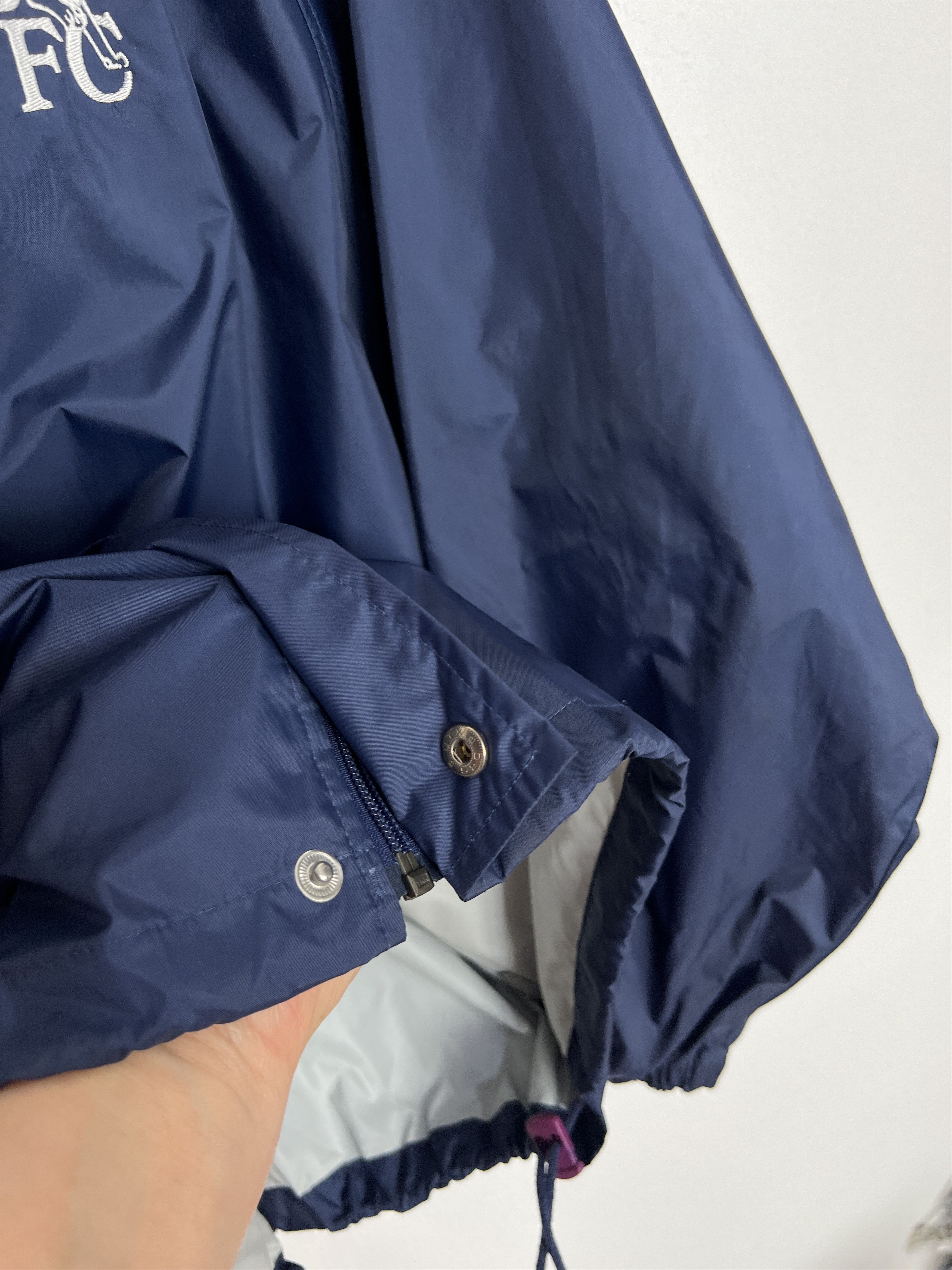 Umbro Chelsea Football Jacket Soccer Windbreaker Hooded Rain Size US M / EU 48-50 / 2 - 7 Thumbnail