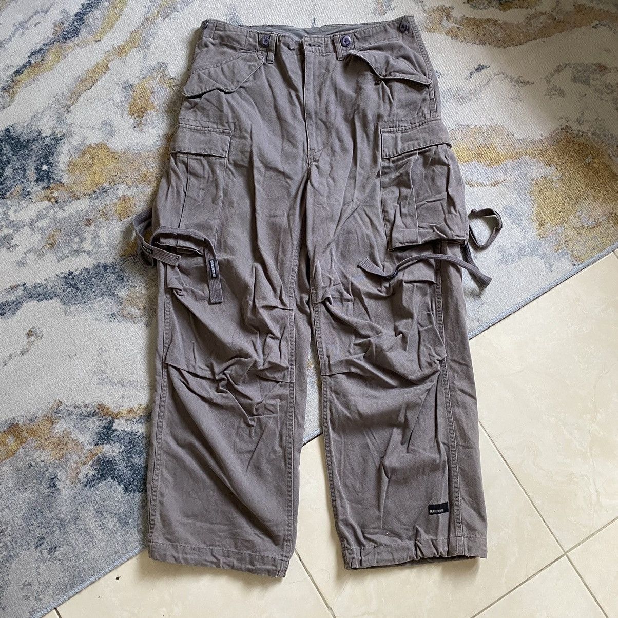 Neighborhood Neighborhood tactical bondage cargo wide baggy pants Size US 34 / EU 50 - 3 Thumbnail