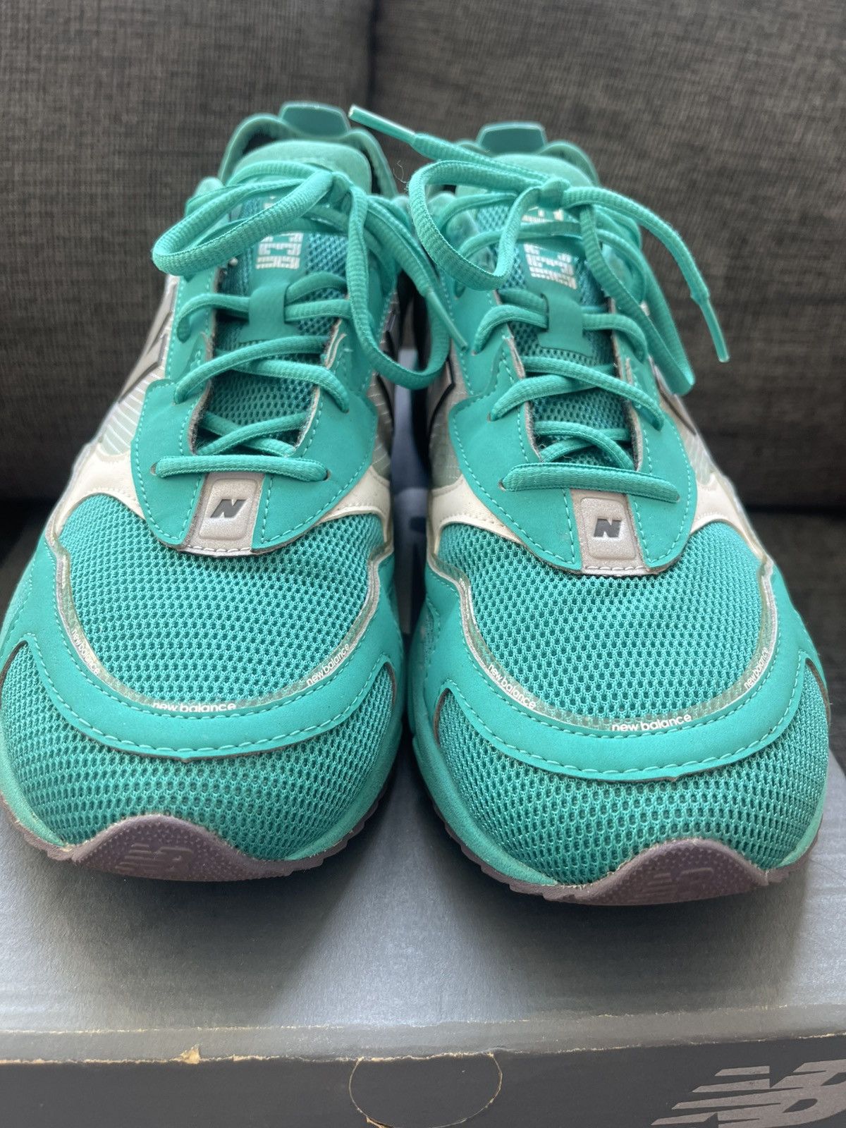 New Balance New Balance X-Racer Turquoise Size US 11 / EU 44 - 2 Thumbnail