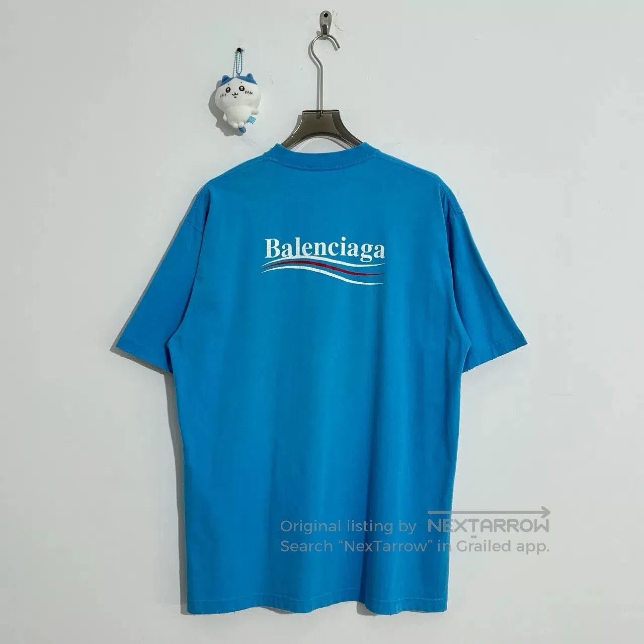 Balenciaga Balenciaga Ice Blue Coke T-Shirt XS. Size US XS / EU 42 / 0 - 2 Thumbnail