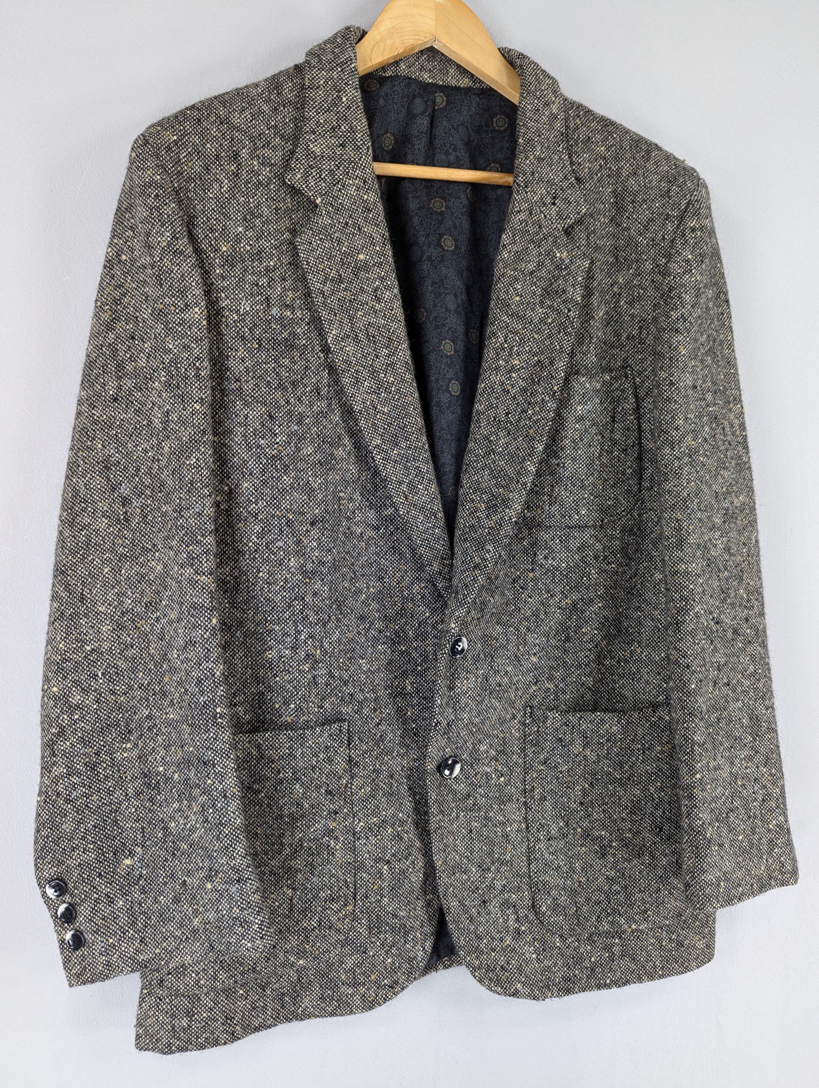 Designer × Vintage × Wrangler Vintage Casey Jones By Wrangler Wool Blazer Jacket Size US L / EU 52-54 / 3 - 3 Thumbnail