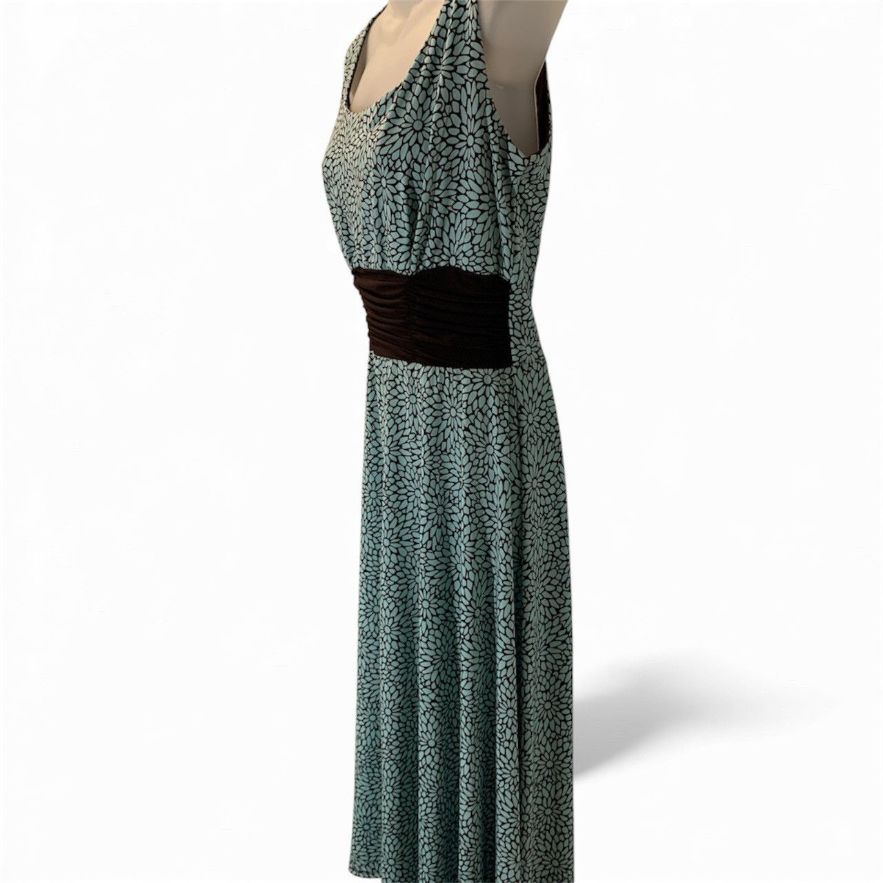 Other Teal and Black Midi Dress Size M / US 6-8 / IT 42-44 - 3 Thumbnail