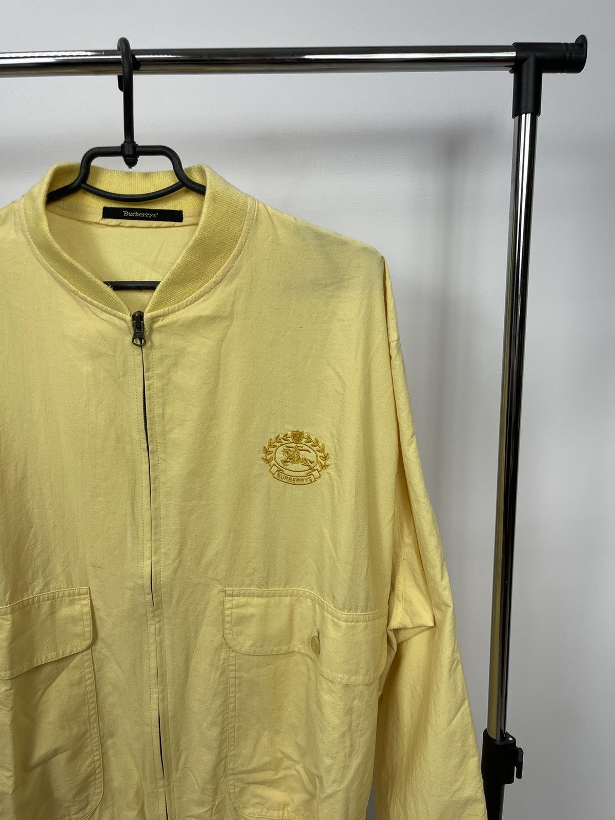 Burberry Burberry's Jacket Men Size XL Yellow Logo Size US XL / EU 56 / 4 - 2 Thumbnail