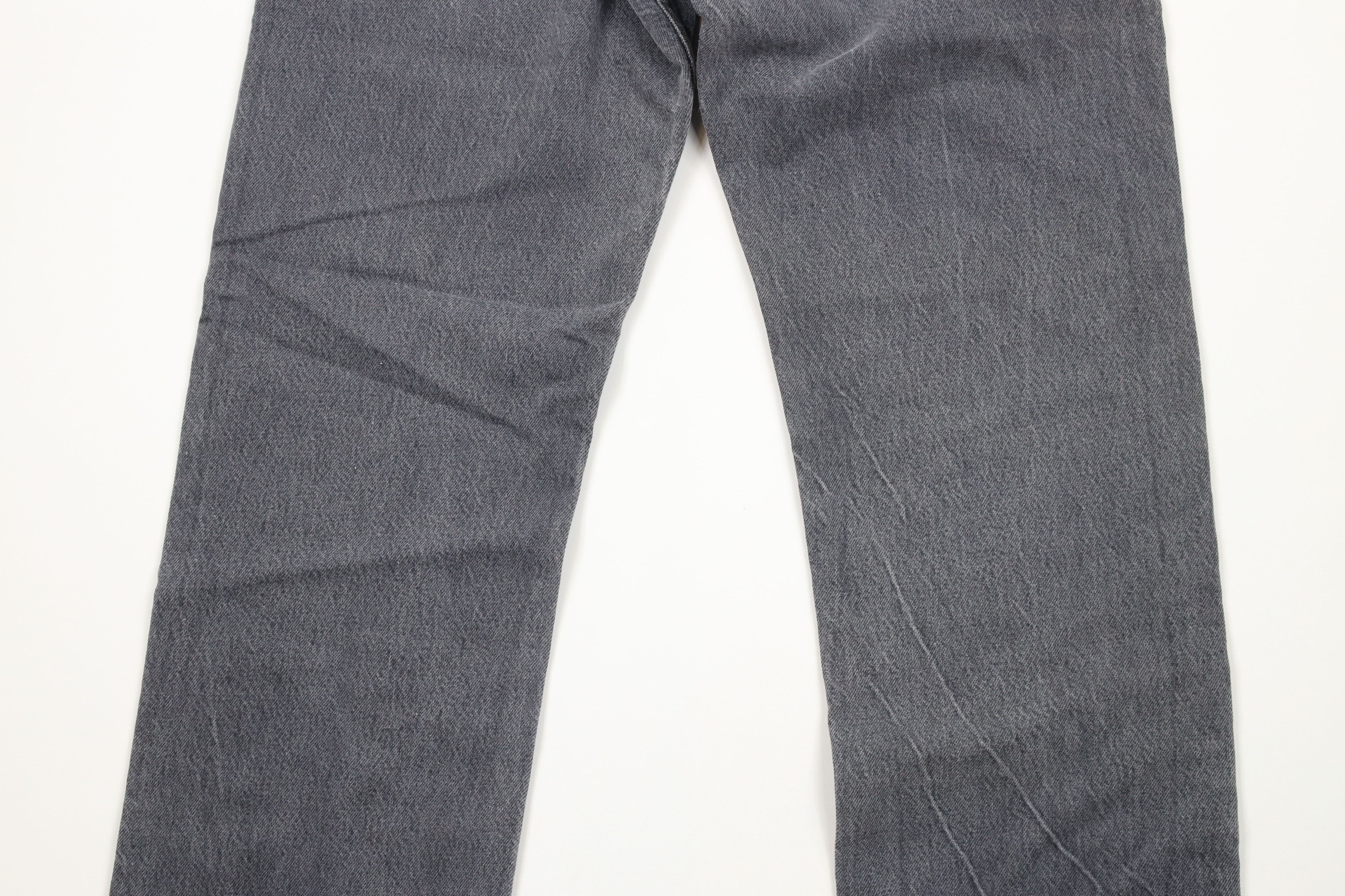 Levi's × Vintage Vintage 80s Levis Button Fly Original Fit Jeans Gray USA Size US 30 / EU 46 - 10 Thumbnail