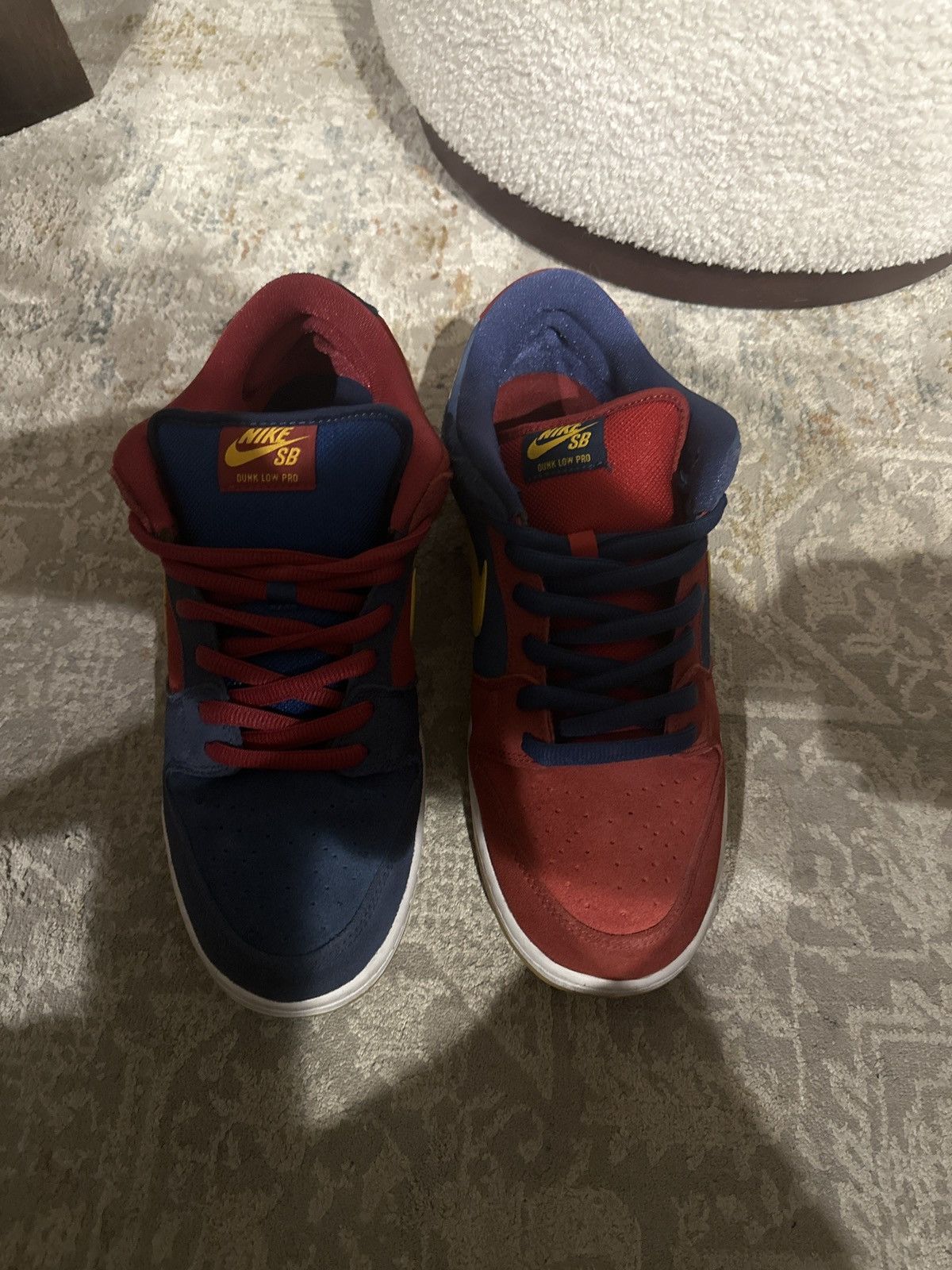 Nike Catalonia SB dunk (barca) Size US 11 / EU 44 - 4 Thumbnail