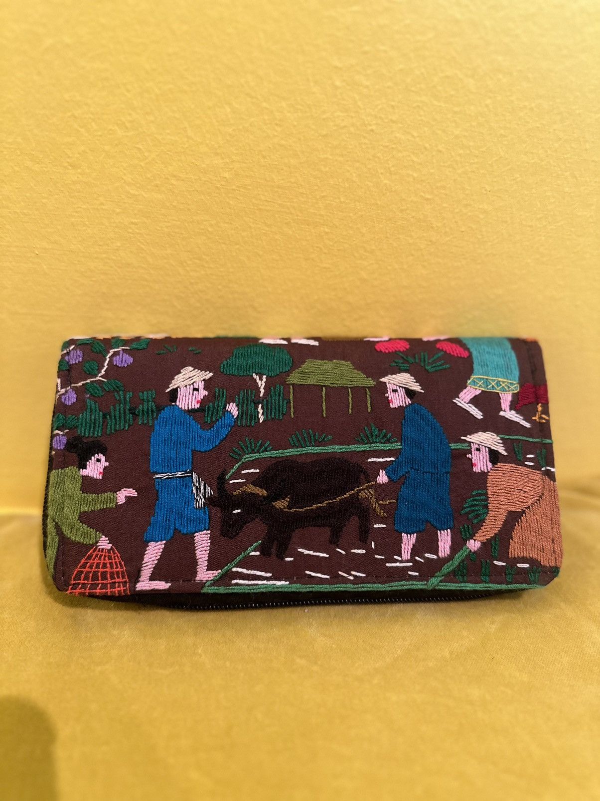 Other Colorful Embroidered Wallet Size ONE SIZE - 4 Thumbnail
