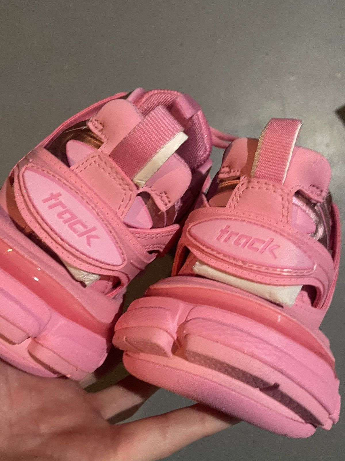 Balenciaga Balenciaga Womens Guava Pink Track Sneaker Size 5.5W NWT Size US 5.5 / IT 35.5 - 6 Thumbnail