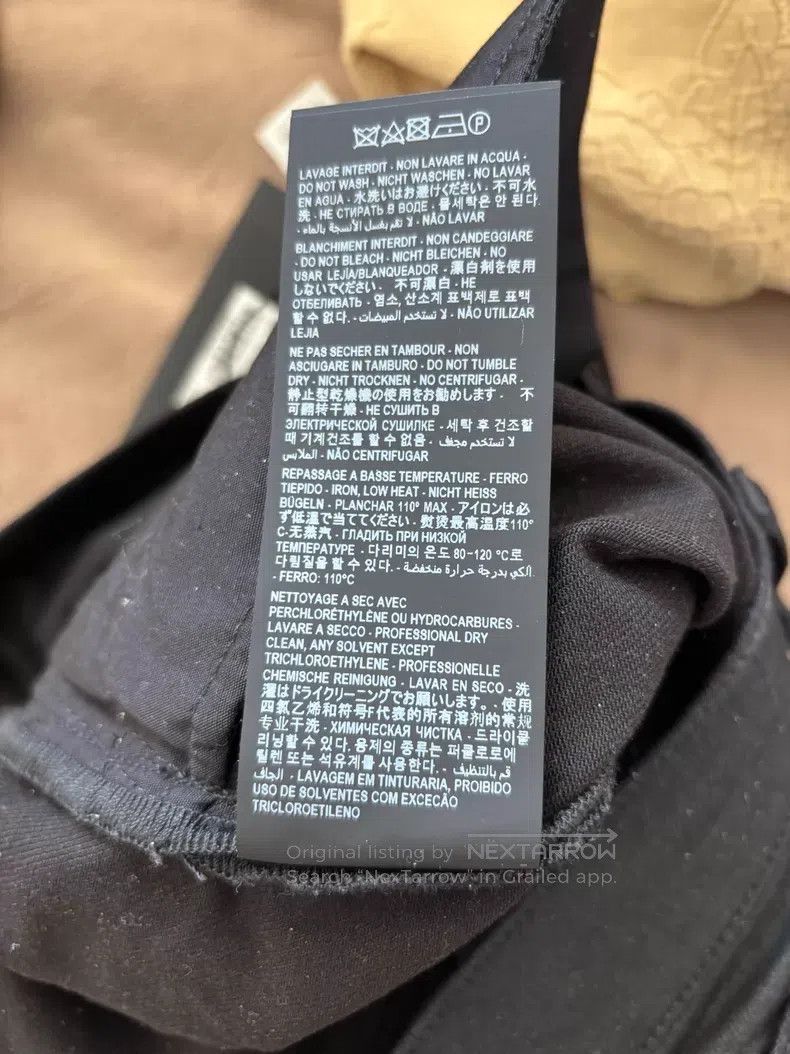 Saint Laurent Paris Saint Laurent Paris Waxed Slim Fit Jeans Size US 30 / EU 46 - 8 Thumbnail
