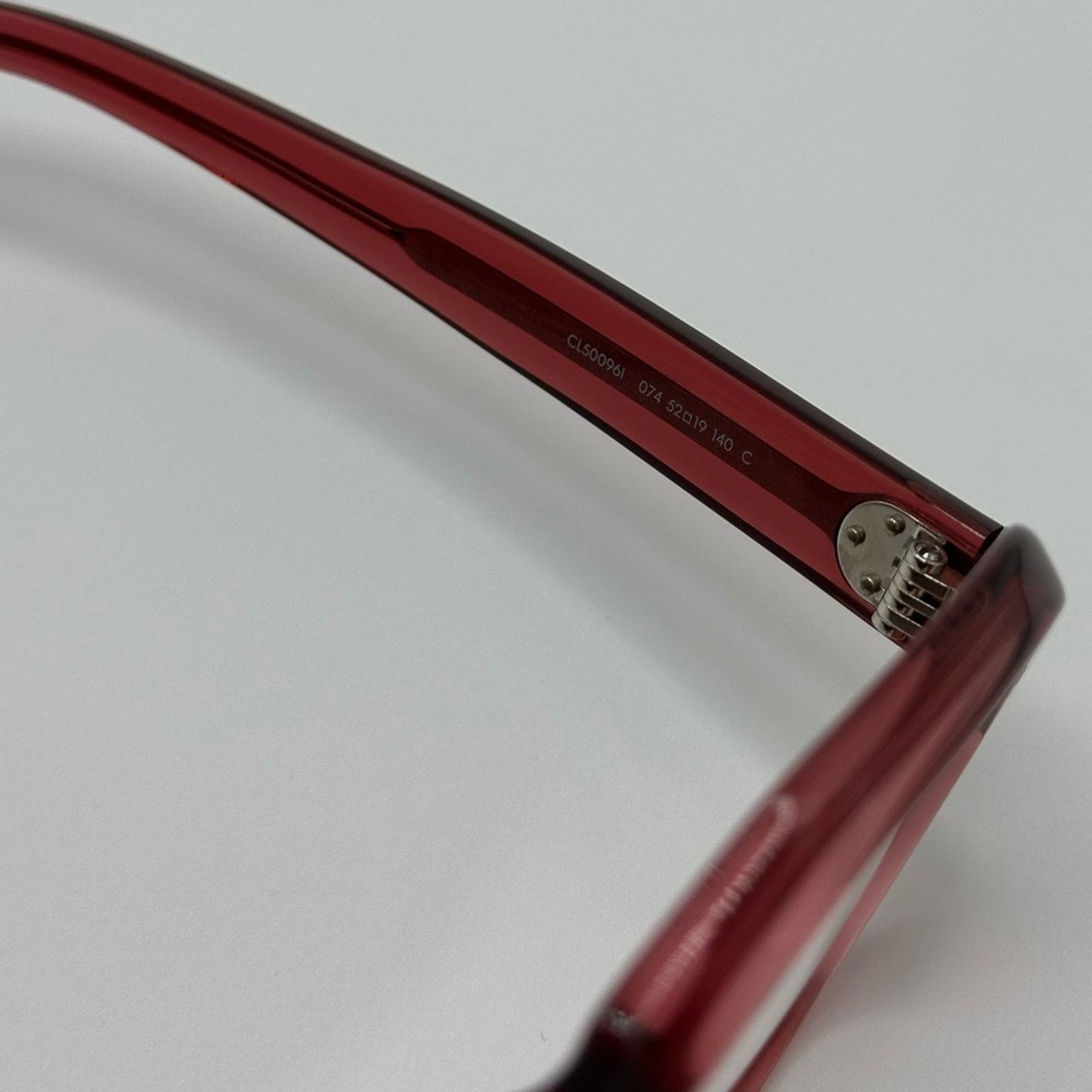 Celine Celine Eyeglasses CL50096I 74 Shiny Transparent Terracotta Size ONE SIZE - 7 Thumbnail