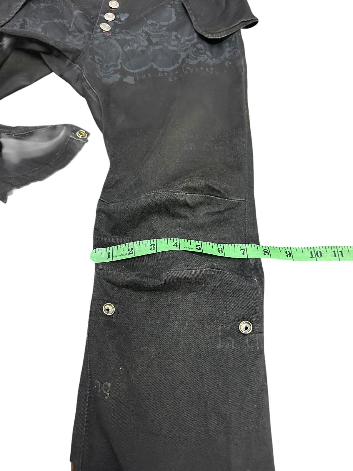 Seditionaries h.Anarchy Punk Bondage Flare Pant Size US 30 / EU 46 - 16 Thumbnail