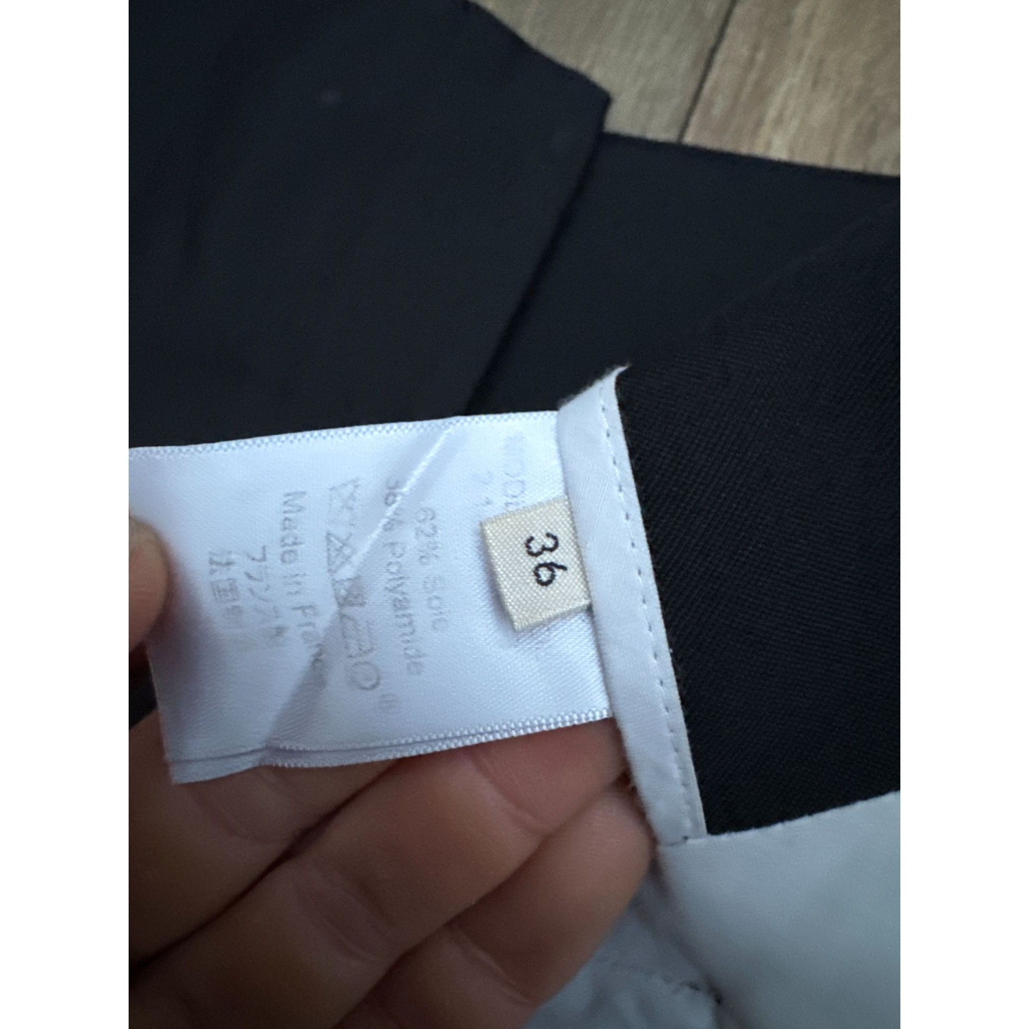Celine Phoebe Philo Black High Waist pants Size 26" / US 2 / IT 38 - 6 Thumbnail