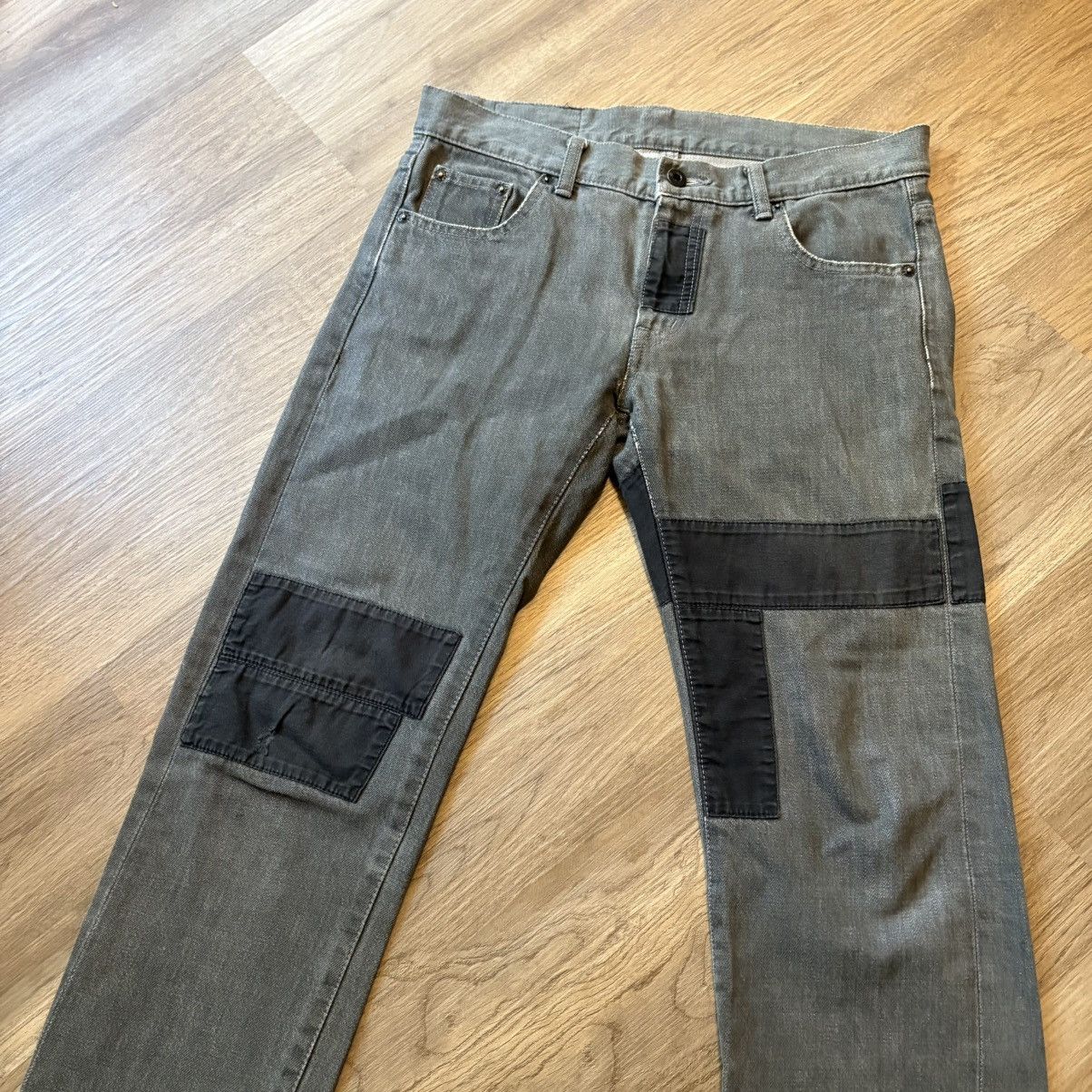 Japanese Brand × Neighborhood Neighborhood Paneled Japanese Selvedge Denim Jeans Size US 29 - 4 Thumbnail