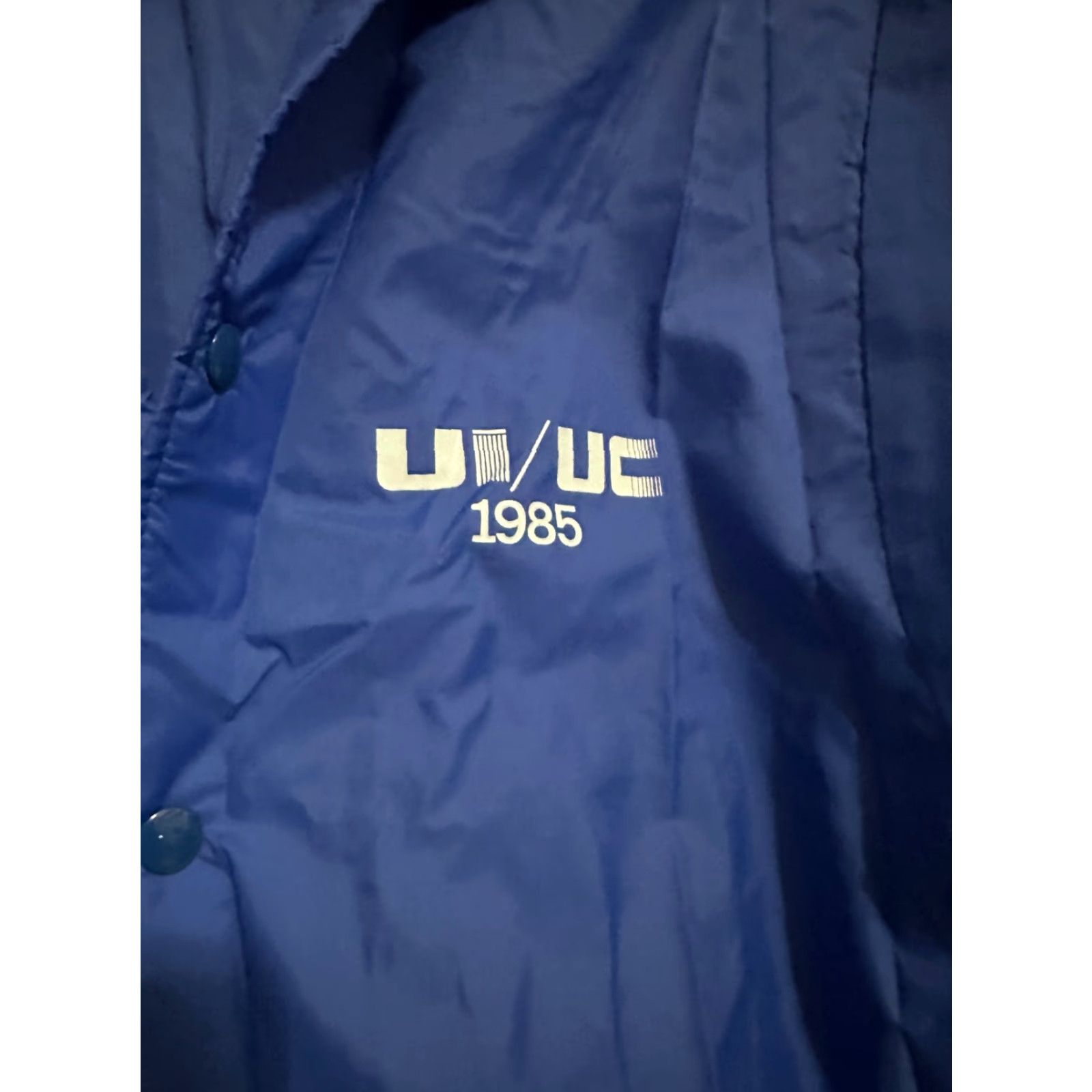 Vintage VINTAGE Aristo Jac Jacket Blue Medium M Men's Windbreaker 80s 1985 USA Size US M / EU 48-50 / 2 - 2 Thumbnail