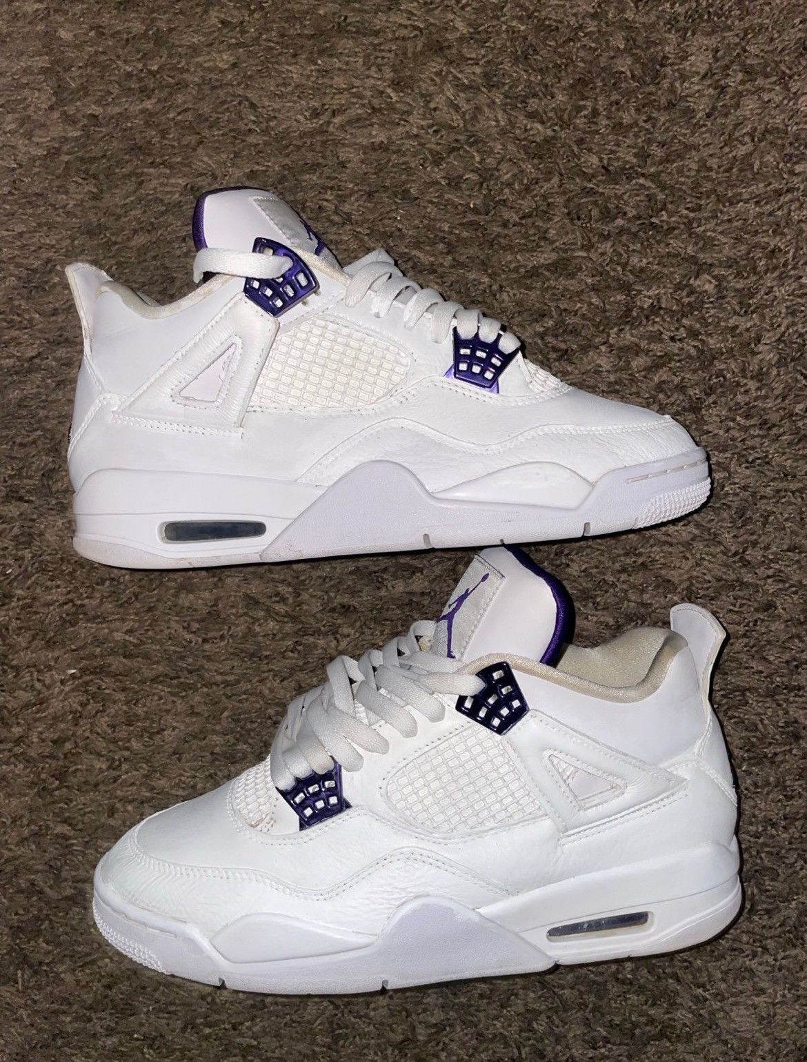 Jordan Brand Sz 9 Jordan 4 Purple Metallic Size US 9 / EU 42 - 2 Thumbnail