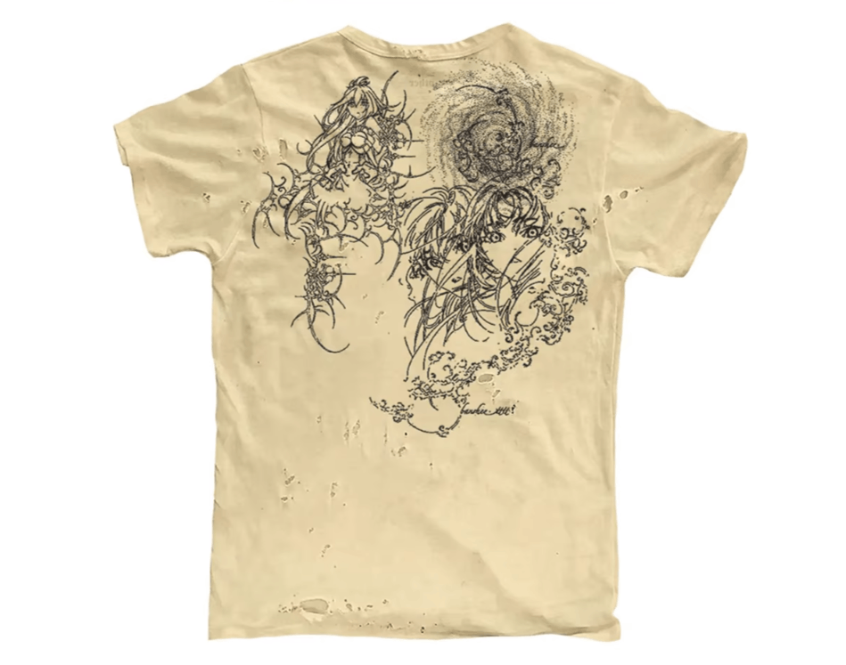 Japanese Brand Ripped Graphic T Shirts Size US S / EU 44-46 / 1 - 6 Thumbnail