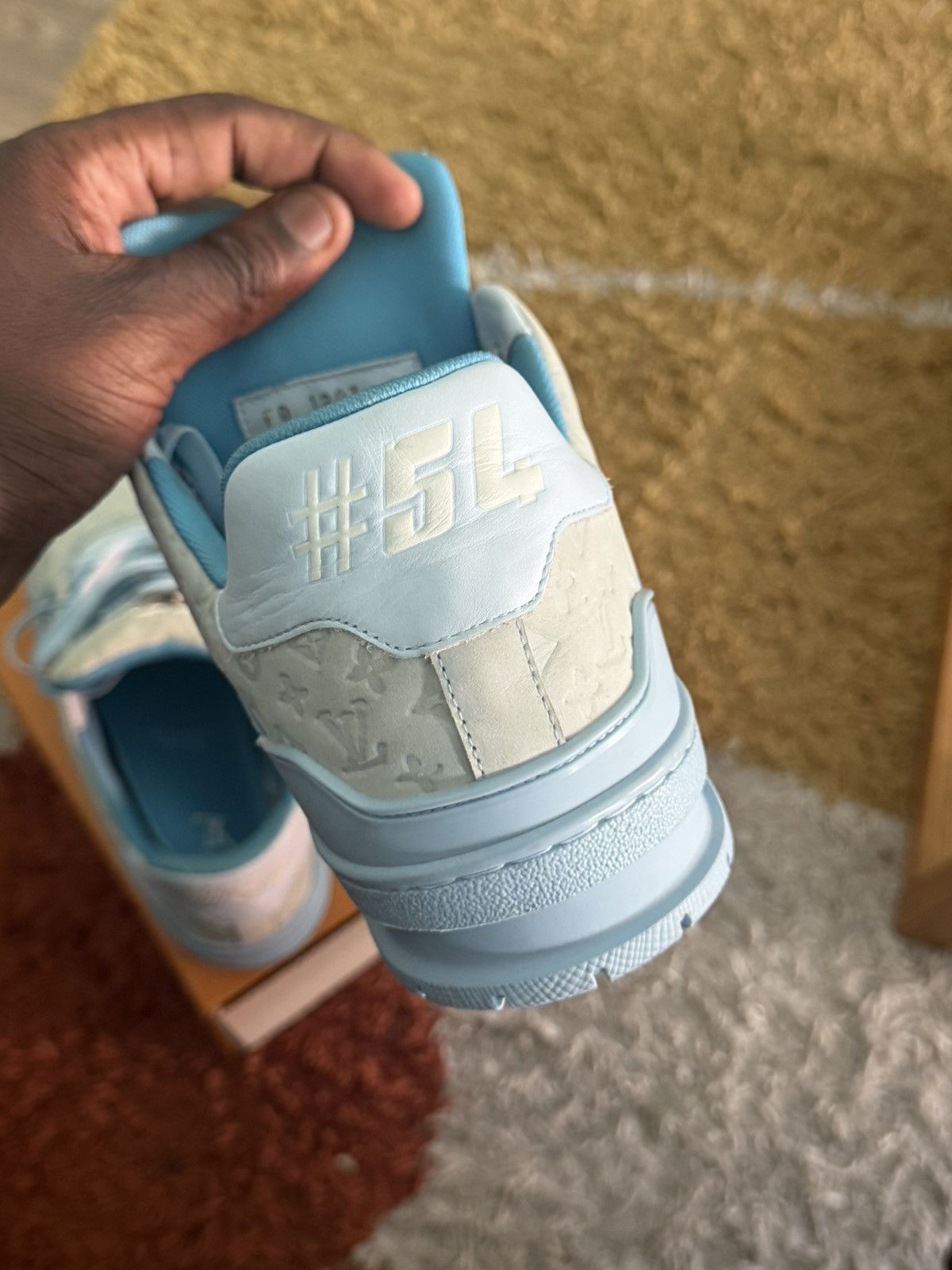 Louis Vuitton × Tyler The Creator Louis Vuitton x Tyler the creator lv trainer Size US 11 / EU 44 - 13 Thumbnail