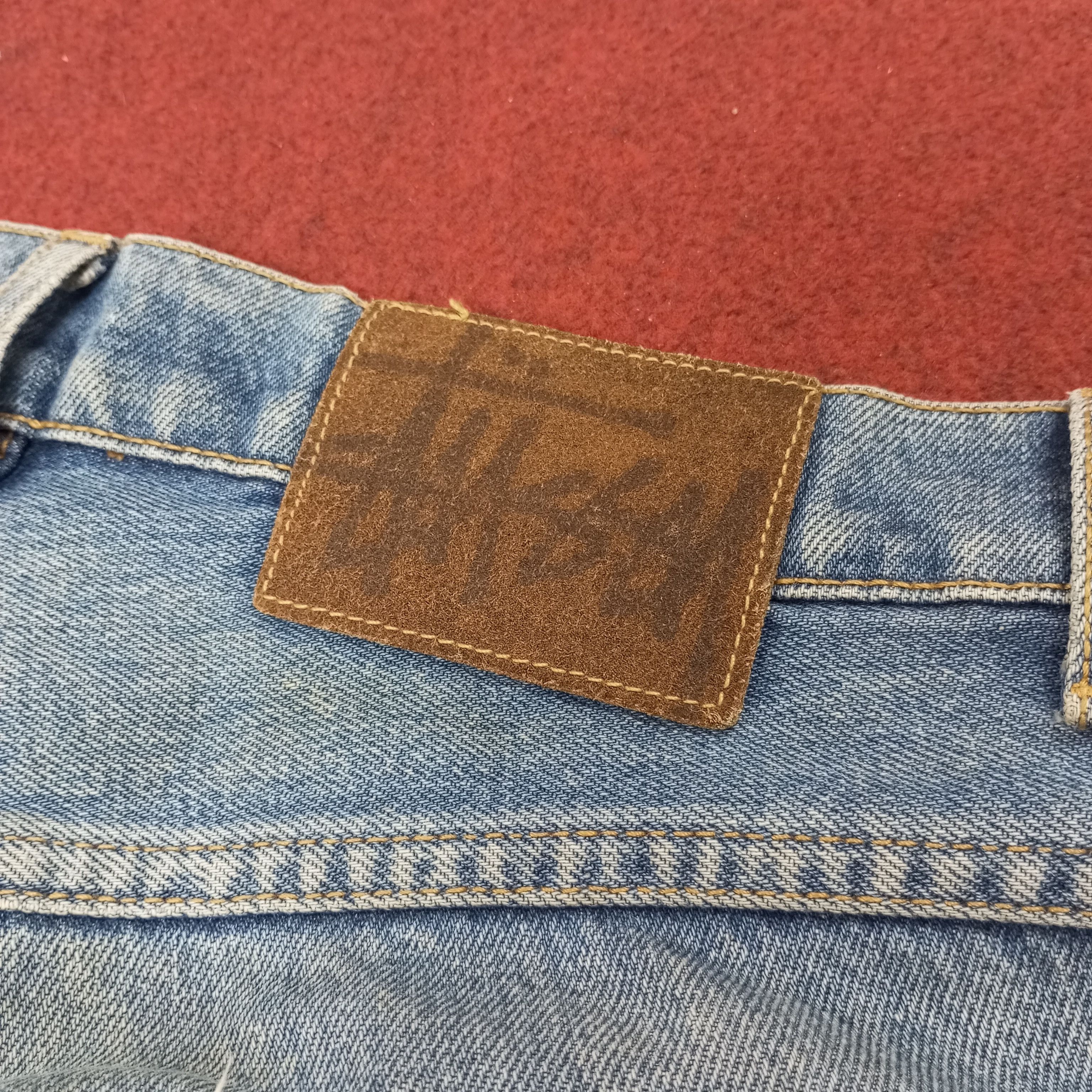 Stussy × Vintage Stussy Made In USA Streetwear Custom Art Jeans c217n28 Size US 32 / EU 48 - 16 Thumbnail