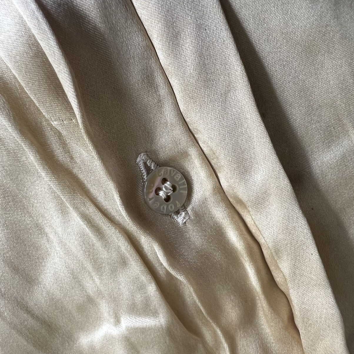 Roberto Cavalli 1990’s Roberto Cavalli Silk shirt Size S / US 4 / IT 40 - 3 Thumbnail