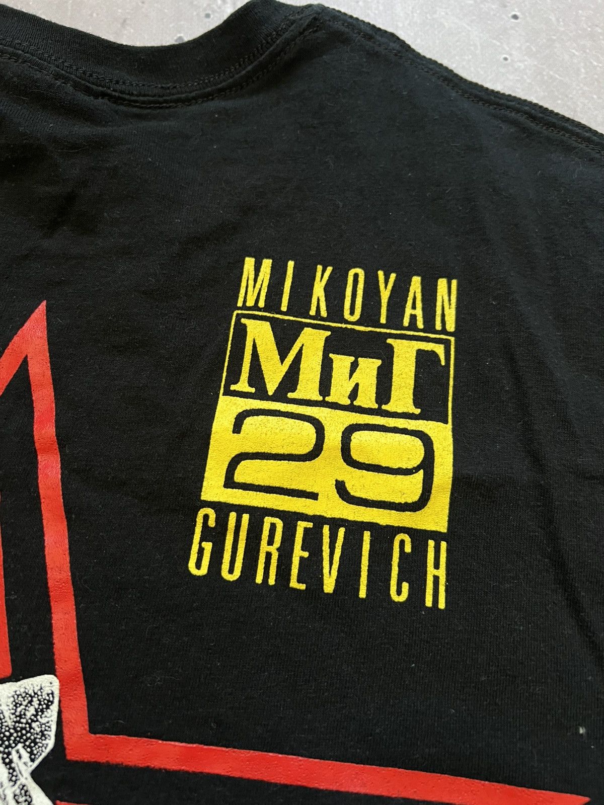 Other Rare Vintage T-Shirt Blackbird Mig 29 1990 90s Size L Size US L / EU 52-54 / 3 - 12 Thumbnail