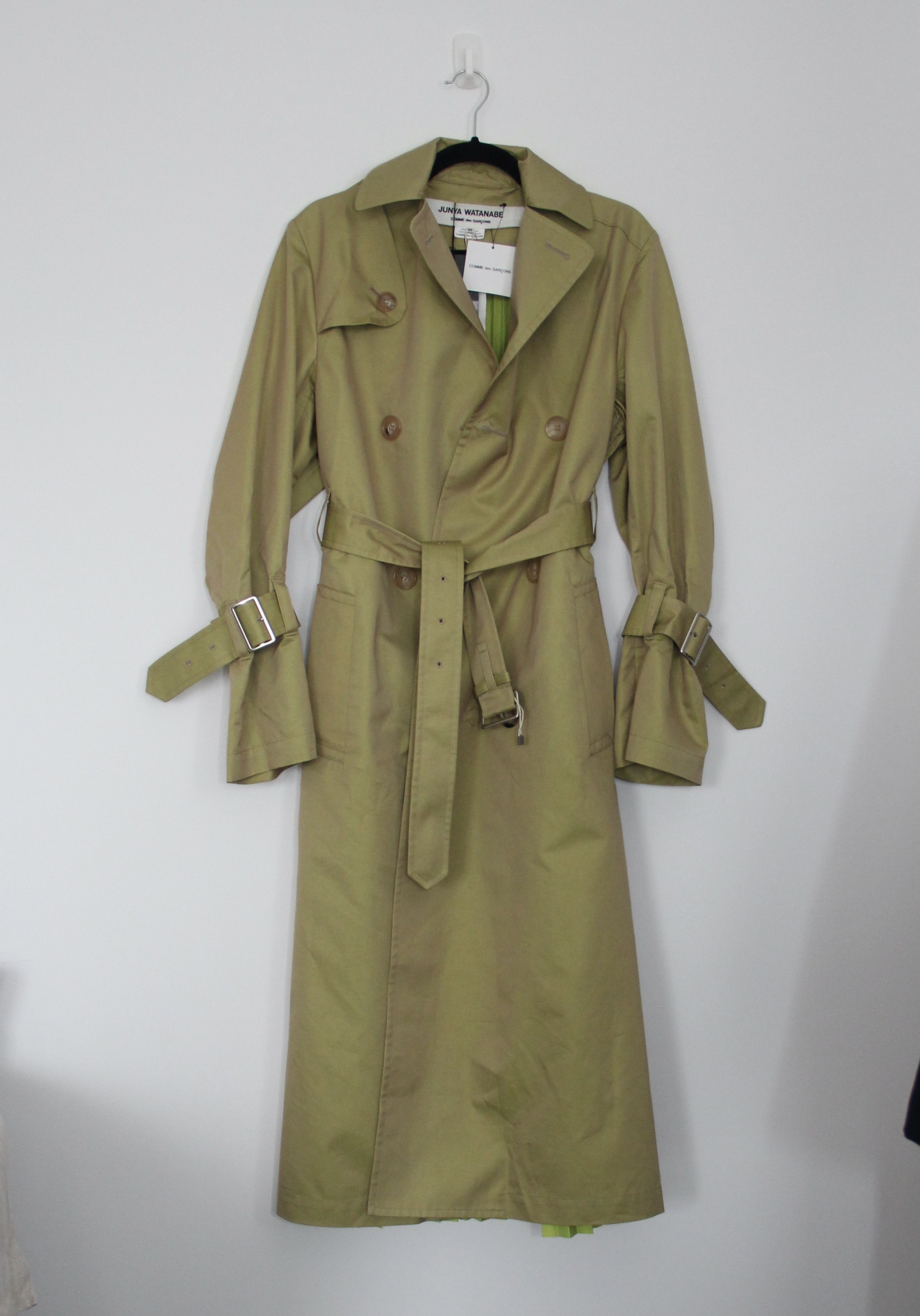 Junya Watanabe Junya Watanabe Comme des Garçons Pleated Trench Coat Size M / US 6-8 / IT 42-44 - 7 Thumbnail