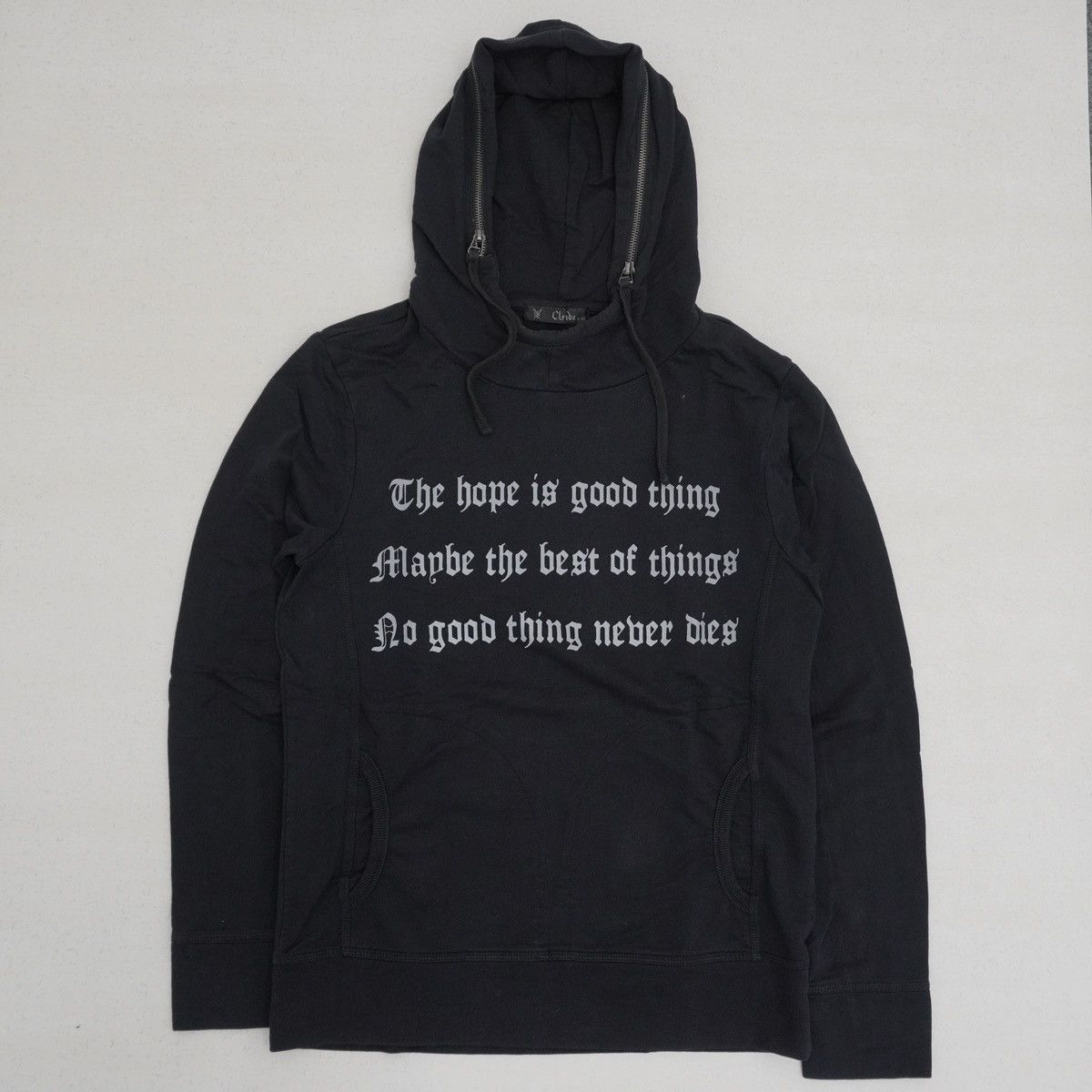 If Six Was Nine Clride Zip Hood Hoodie Gothic Poem ifsixwasnine LGB Style Size US M / EU 48-50 / 2 - 1 Thumbnail
