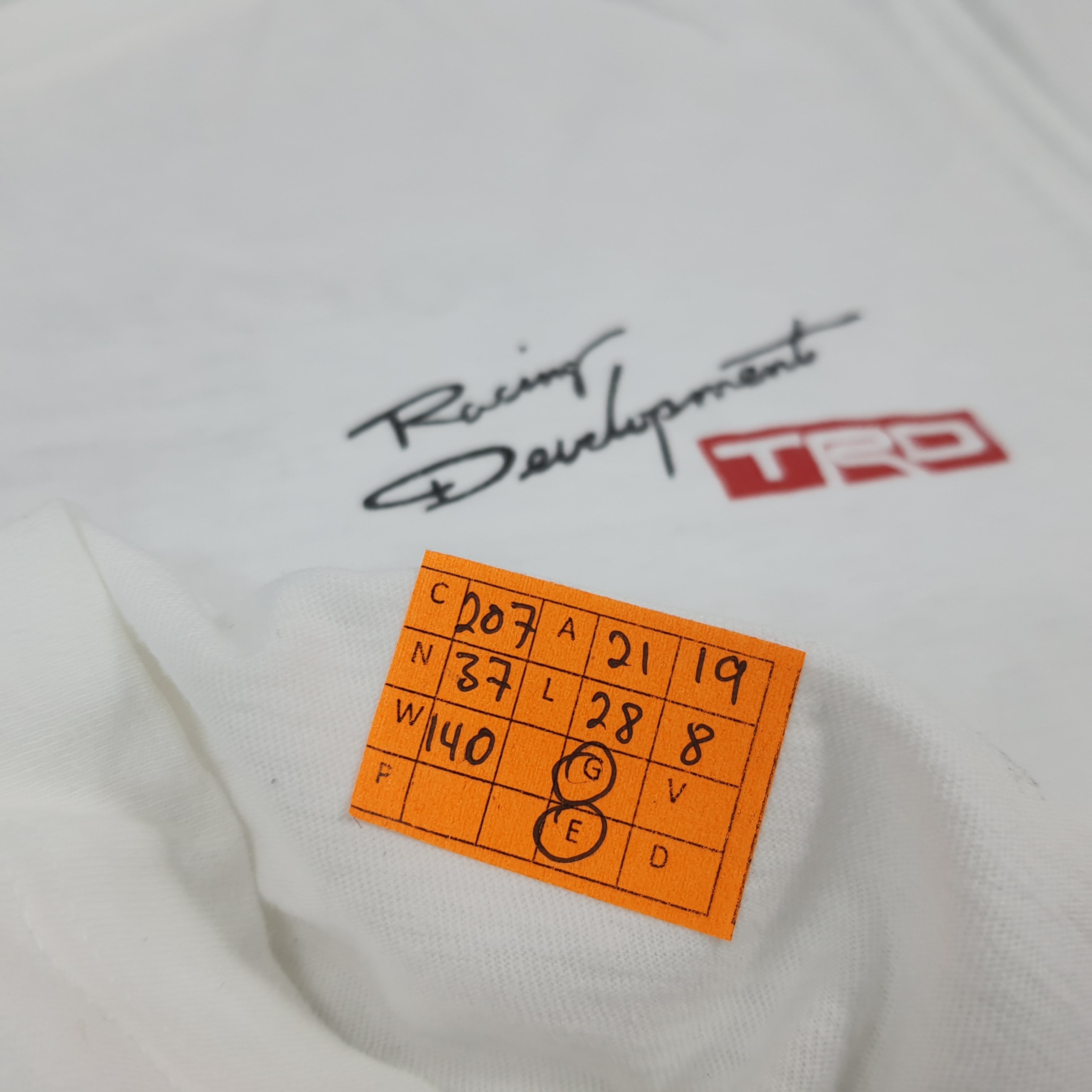 Japanese Brand × Vintage Vintage TRD Toyota Motorsports Racing Development Tshirt Size US L / EU 52-54 / 3 - 8 Thumbnail