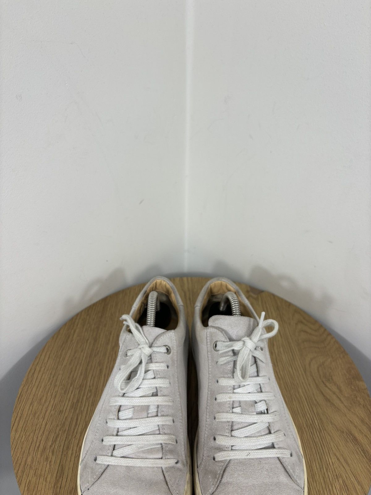 Suitsupply Suitsupply Gray Suede Leather Casual Sneakers Shoes Size US 7 / EU 40 - 8 Thumbnail
