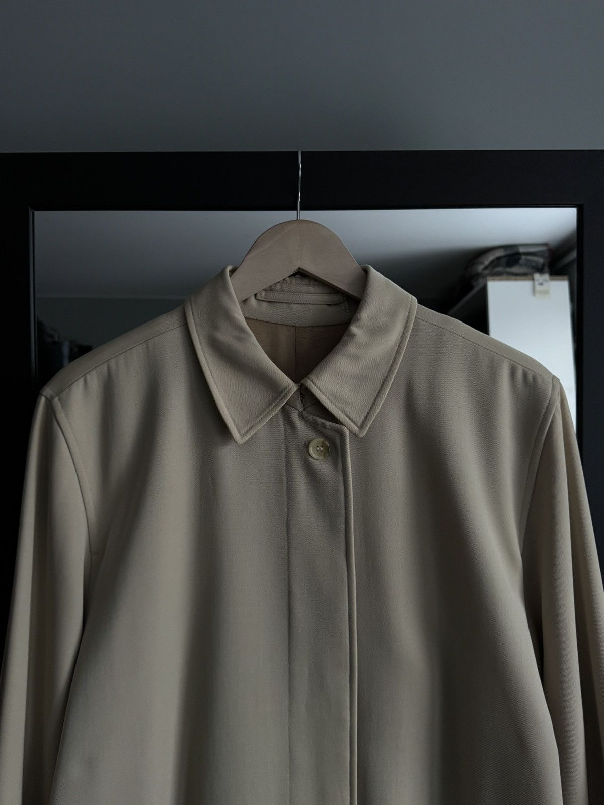 Burberry Vintage Burberrys Specialy All Wool Burella Trench Coat Size XL / US 12-14 / IT 48-50 - 6 Thumbnail
