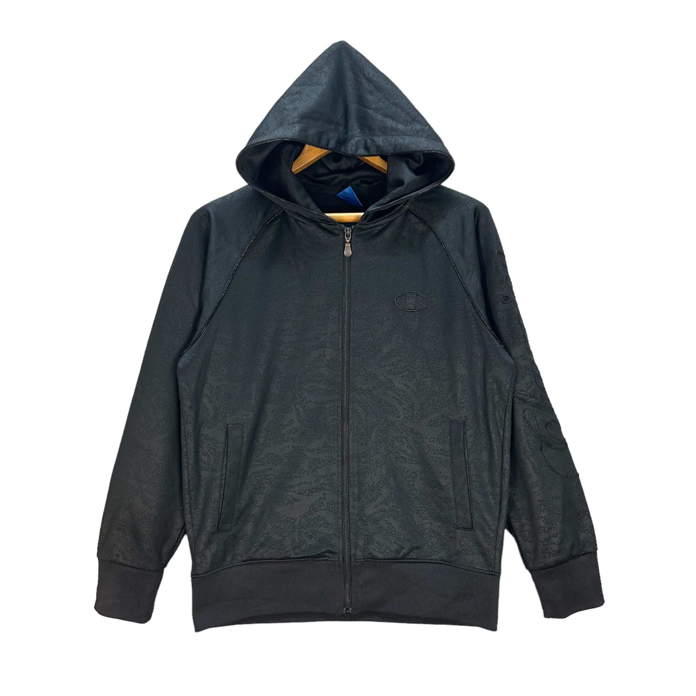 Champion CHAMPION EMBROIDERY SLEEVE BIG LOGO ZIPPER HOODIES #8719-022 Size US M / EU 48-50 / 2 - 1 Thumbnail