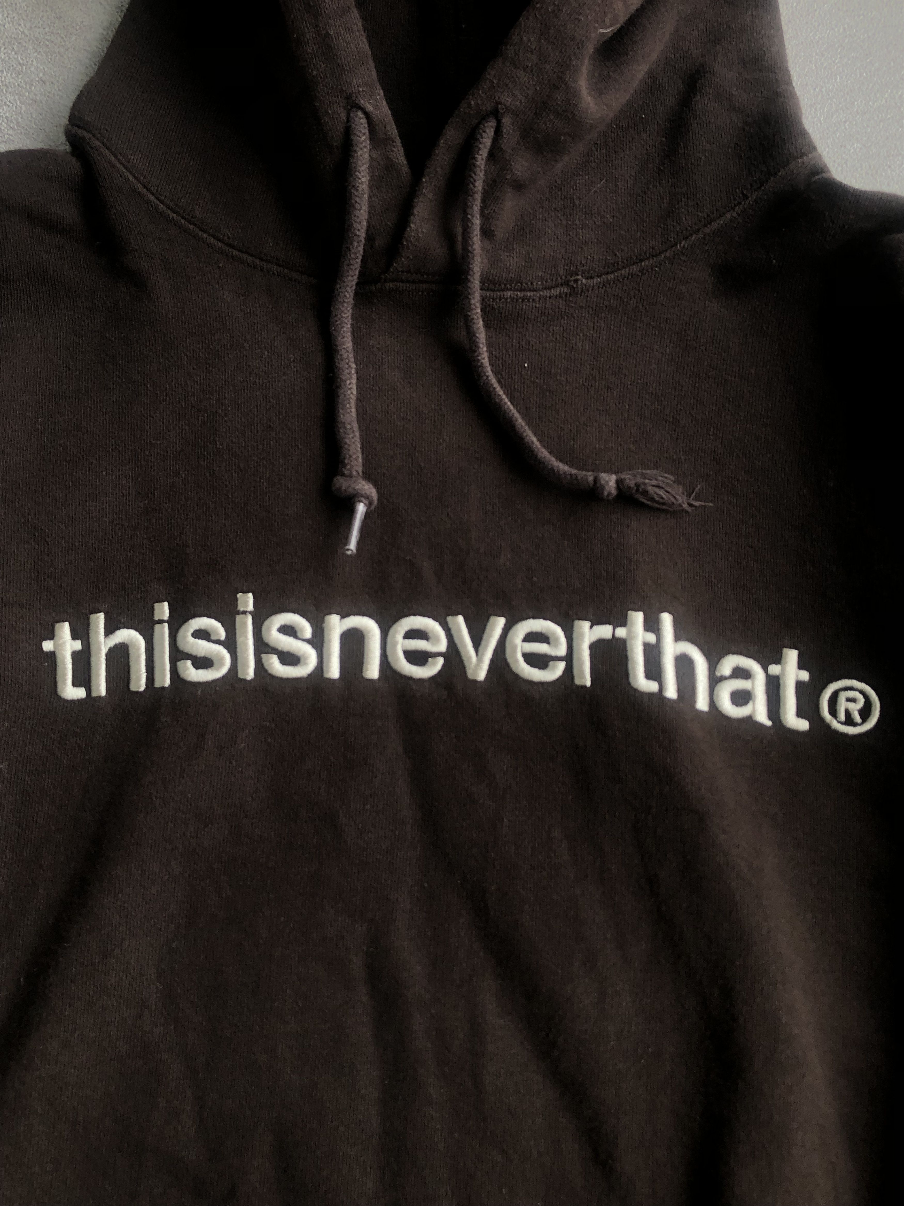 Japanese Brand Thisisneverthat Pullover Hooded Size US L / EU 52-54 / 3 - 6 Thumbnail
