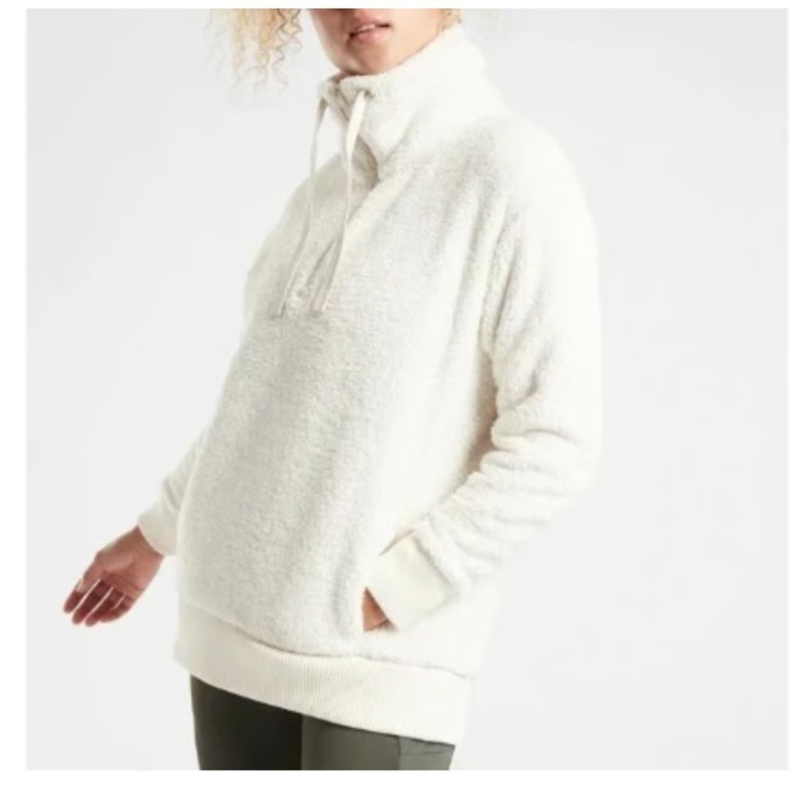 Athleta Athleta Talus Sherpa Half Zip - XS Size XS / US 0-2 / IT 36-38 - 1 Thumbnail
