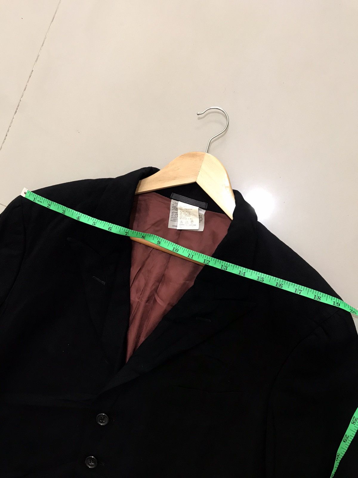 Comme des Garcons Homme Plus × Designer Rare Vintage 1992 Comme Des Garcons Homme Plus Long Jacket Size US S / EU 44-46 / 1 - 12 Thumbnail