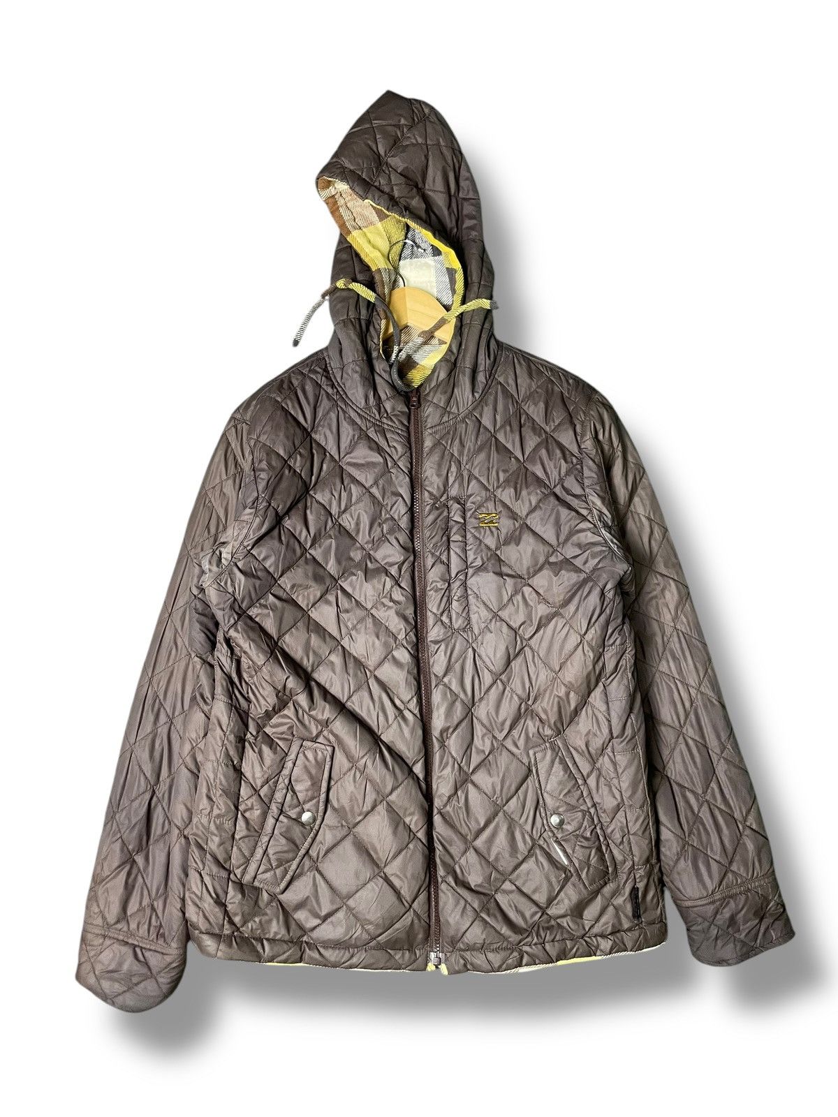 Billabong × Japanese Brand × Vintage BILLABONG Brand Reversible Hooded Jacket (69) Size US S / EU 44-46 / 1 - 10 Thumbnail
