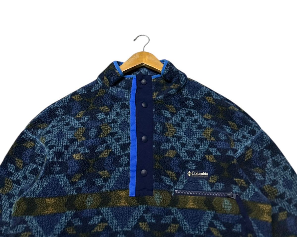 Columbia Vintage Columbia Helvetia half snap printed fleece in canyon Size US M / EU 48-50 / 2 - 3 Thumbnail