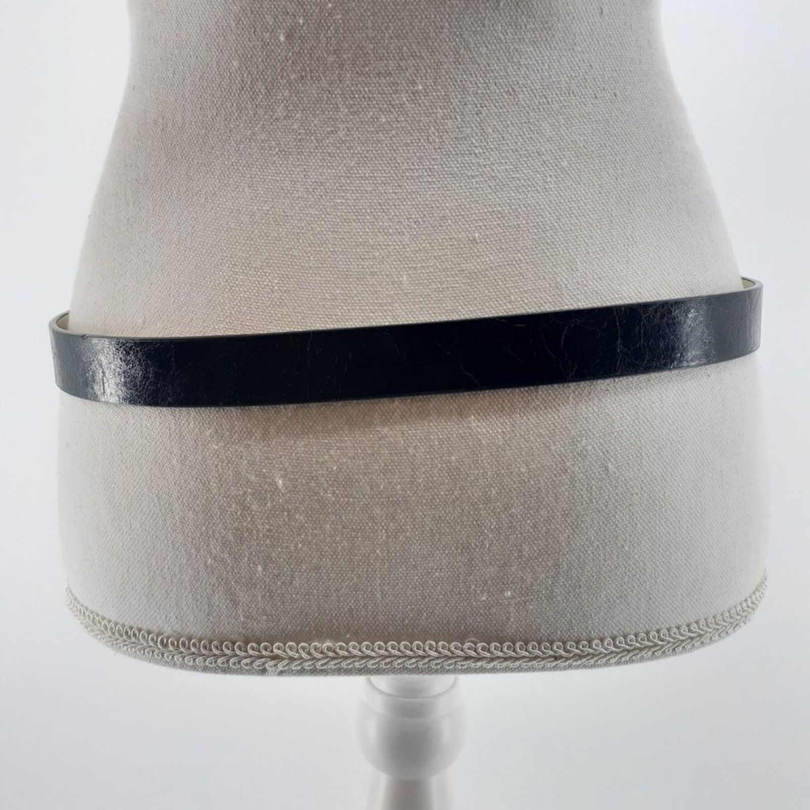 Other Women's Faux Leather black Large Rhinestone buckle Fashion Size ONE SIZE - 8 Thumbnail