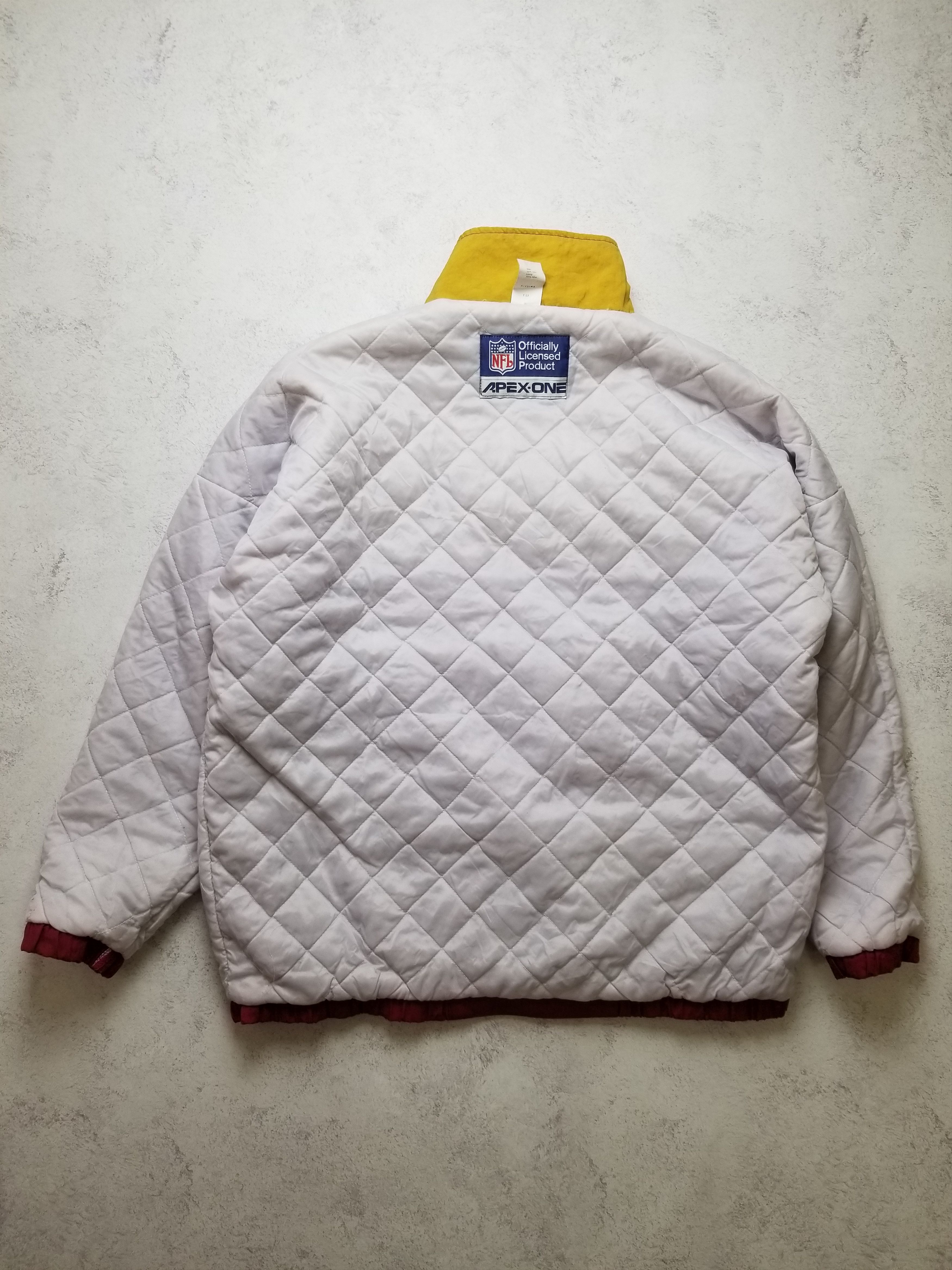 Apex Apex Washington Redskins 1/2 Zip Windbreaker Anorak Jacket Size US XL / EU 56 / 4 - 3 Thumbnail