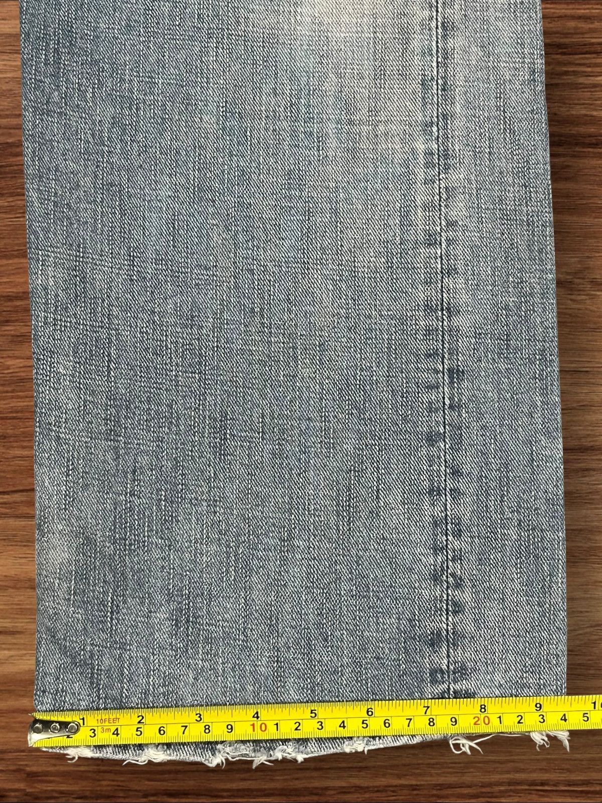 Japanese Brand Vintage Japanese Brand GL Heart Blue Washed Baggy Leg Jeans Size US 36 / EU 52 - 16 Thumbnail