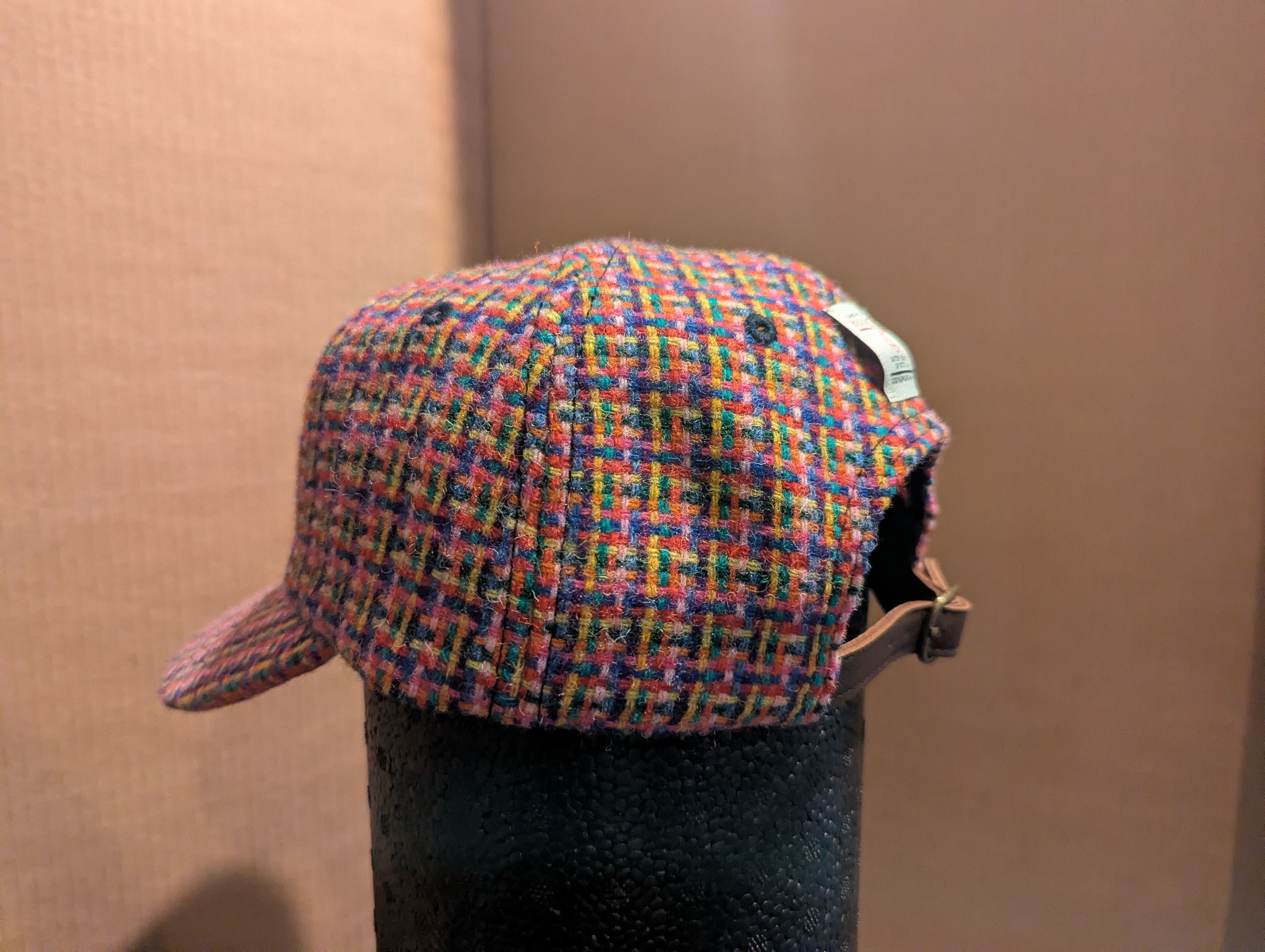 Harris Tweed × Supreme Supreme Harris Tweed 6-Panel Hat (FW25) Red Size ONE SIZE - 4 Thumbnail