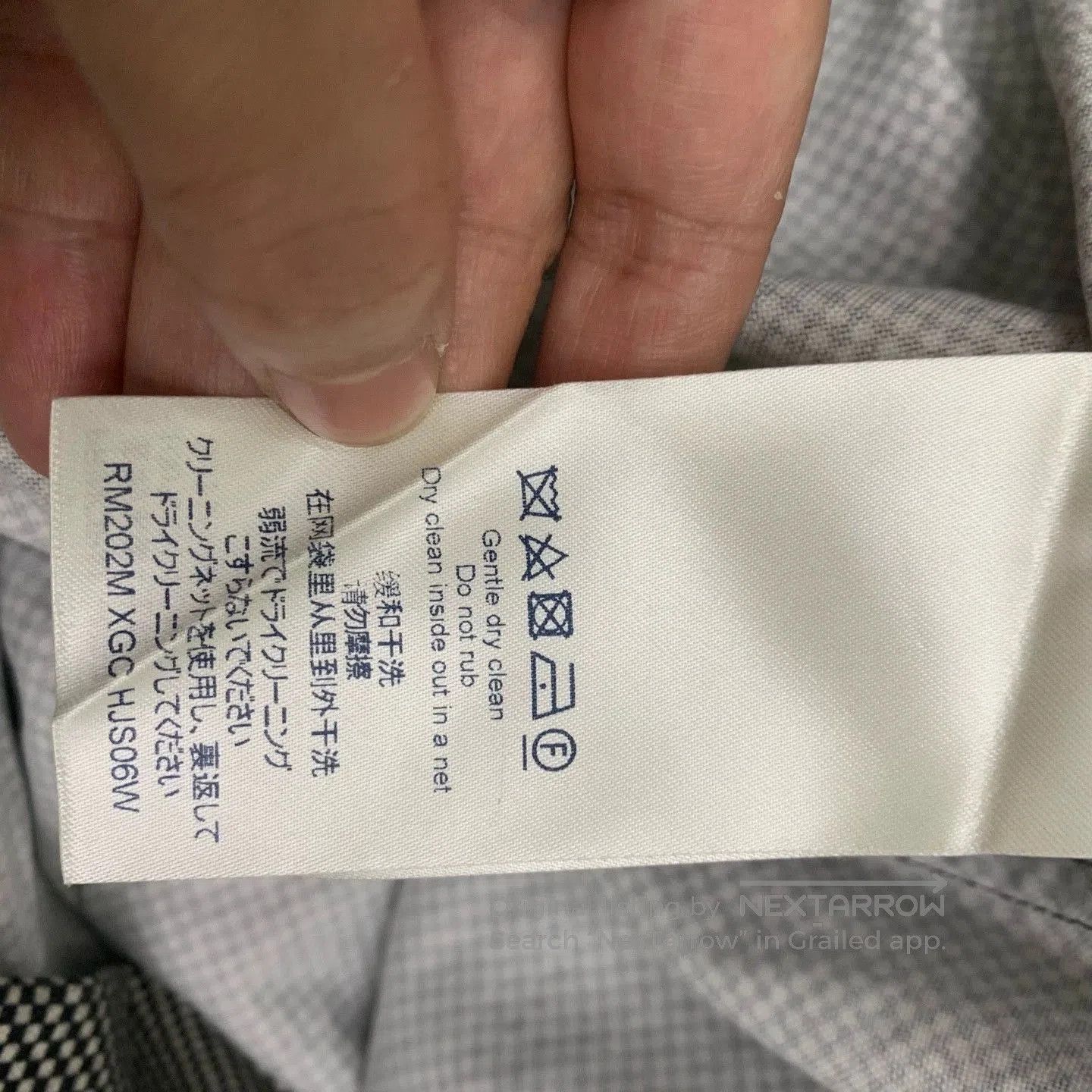 Louis Vuitton gray checkered logo shirt jacket for men. Size US XXL / EU 58 / 5 - 5 Thumbnail
