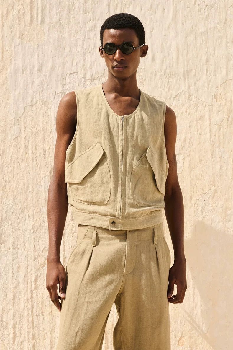 Our Legacy Our Legacy size46 Flaxen vest Size US S / EU 44-46 / 1 - 3 Thumbnail