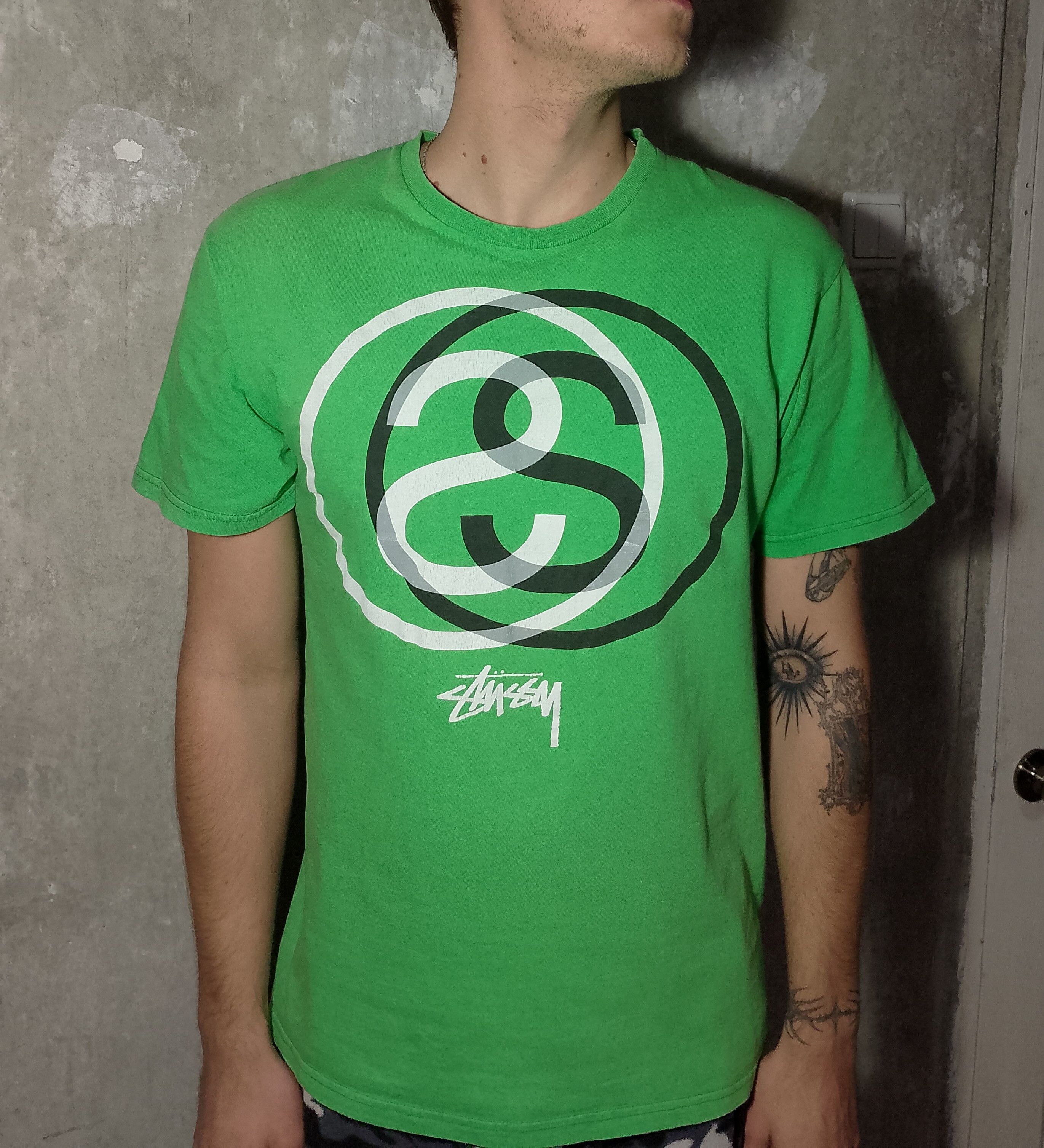 Stussy × Vintage Stussyt shirt Size US L / EU 52-54 / 3 - 1 Thumbnail