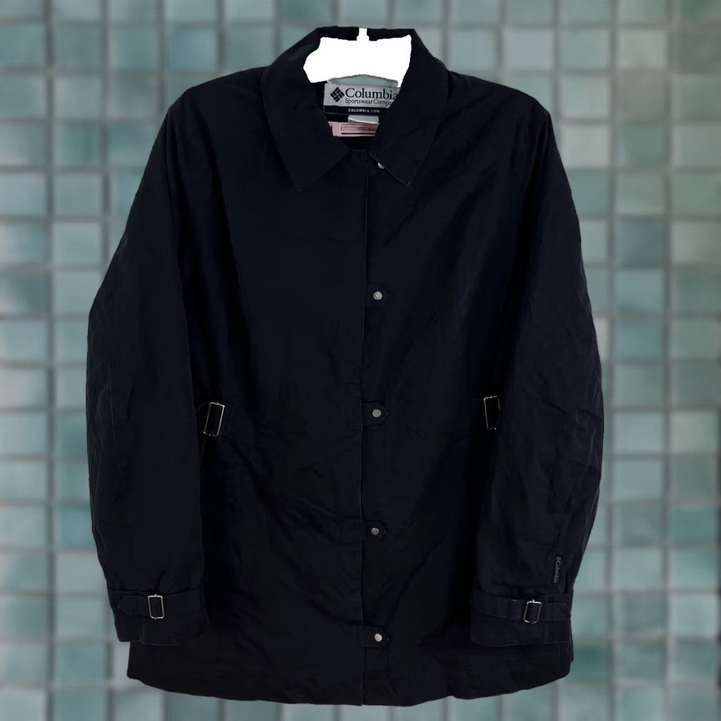 Vintage Columbia Mid Weight Jacket Womens Size L Black Size L / US 10 / IT 46 - 1 Thumbnail