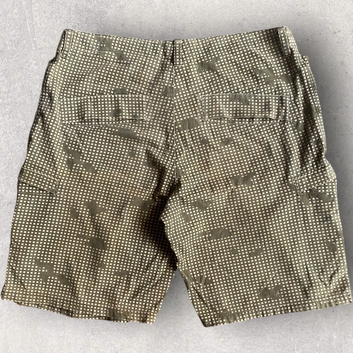 Undercover SS96 Digicamo Drawstring Cargo Shorts Size US 33 - 3 Thumbnail
