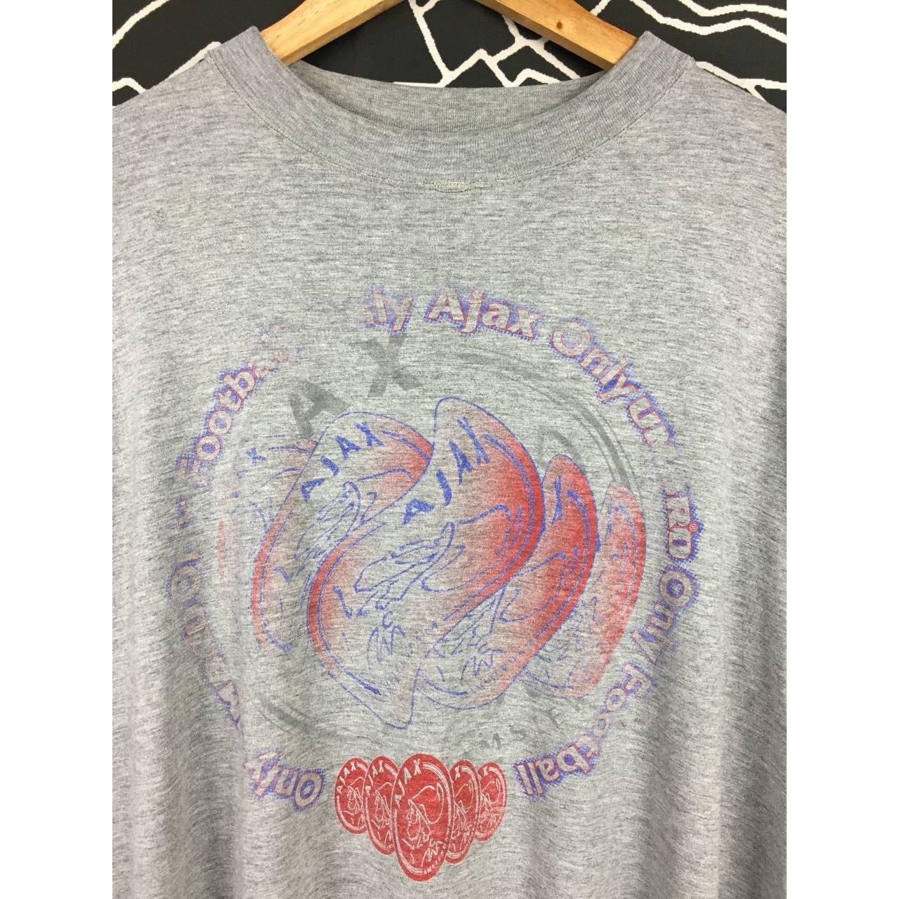 Umbro Vtg Umbro AFC Ajax Only Umbro Only Ajax Only Football Tee Size US L / EU 52-54 / 3 - 3 Thumbnail
