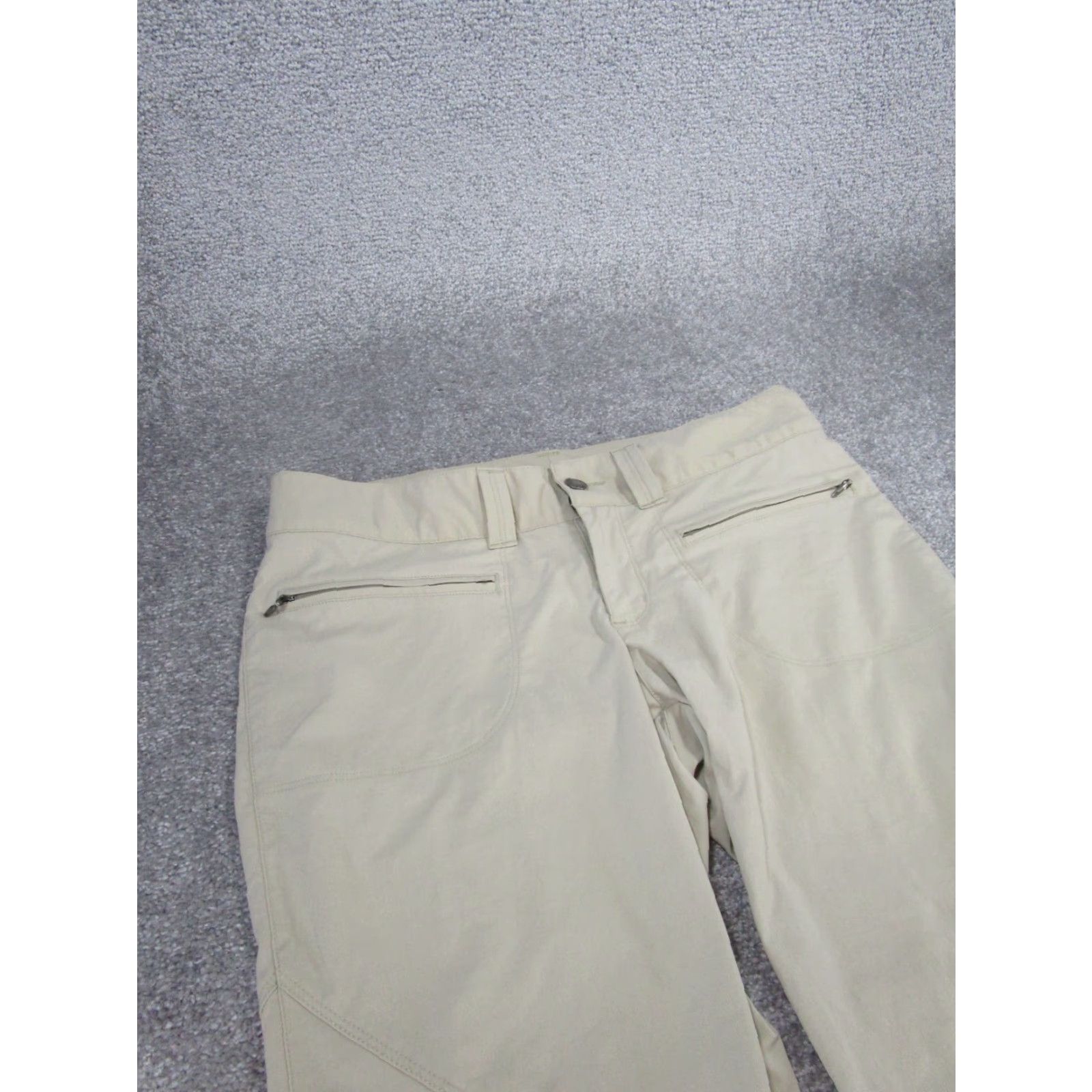 Vintage Columbia Pants Womens 8 Short Beige Nylon Carpi Hiking Size 30" / US 8 / IT 44 - 5 Thumbnail