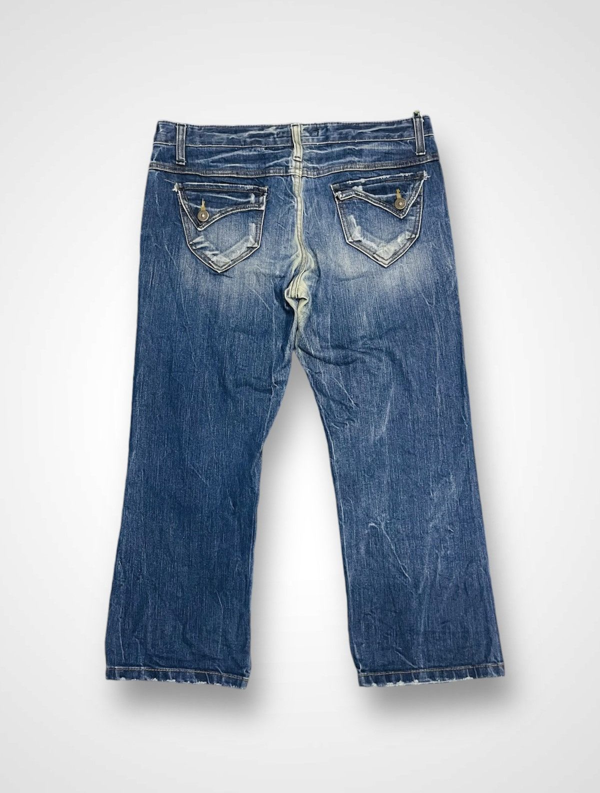 Japanese Brand 3Q Hot Pepper Jeans (11) Size 32" / US 10 / IT 46 - 2 Thumbnail